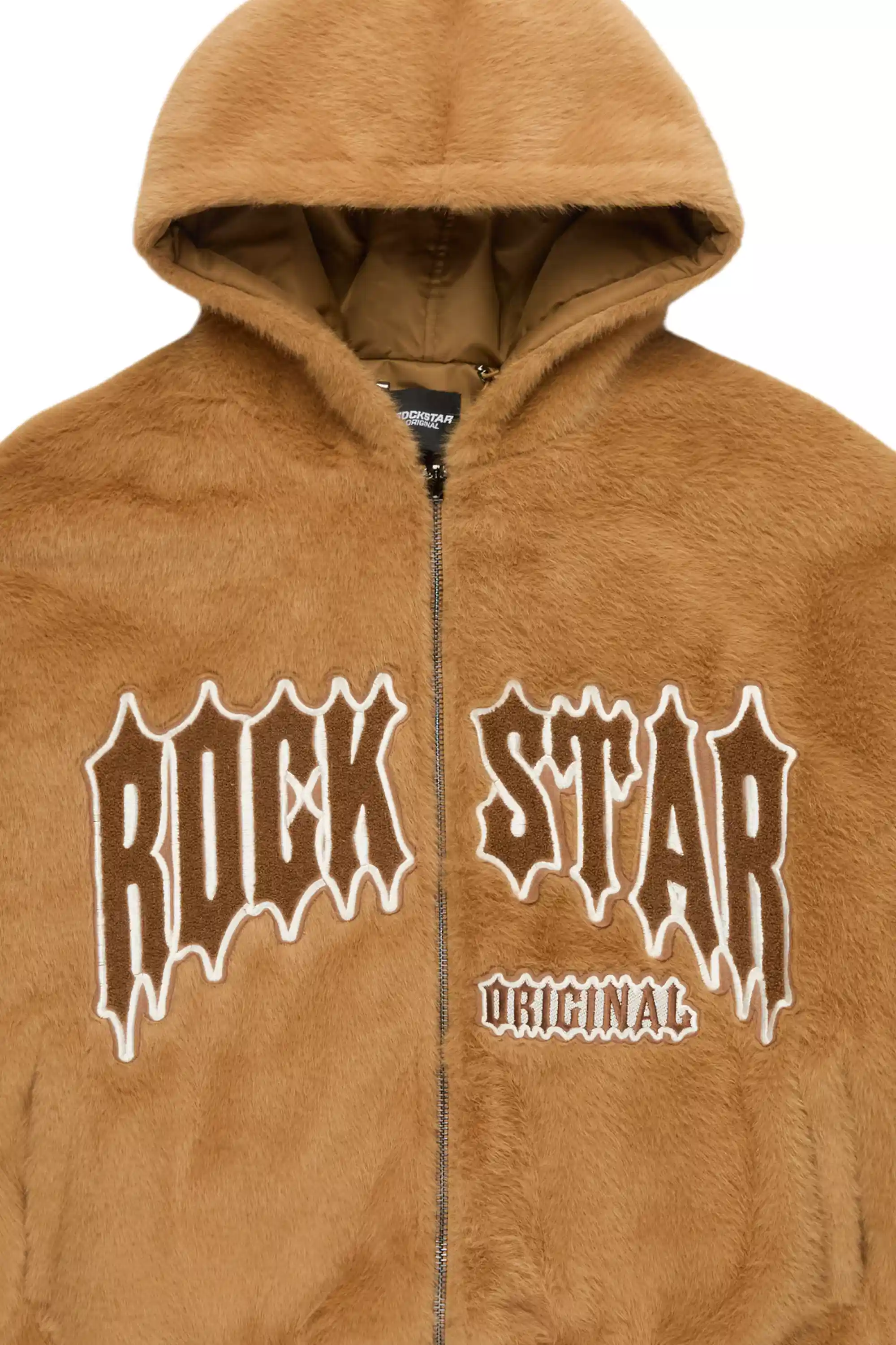 Iceevil Brown Fur Jacket - Image 7
