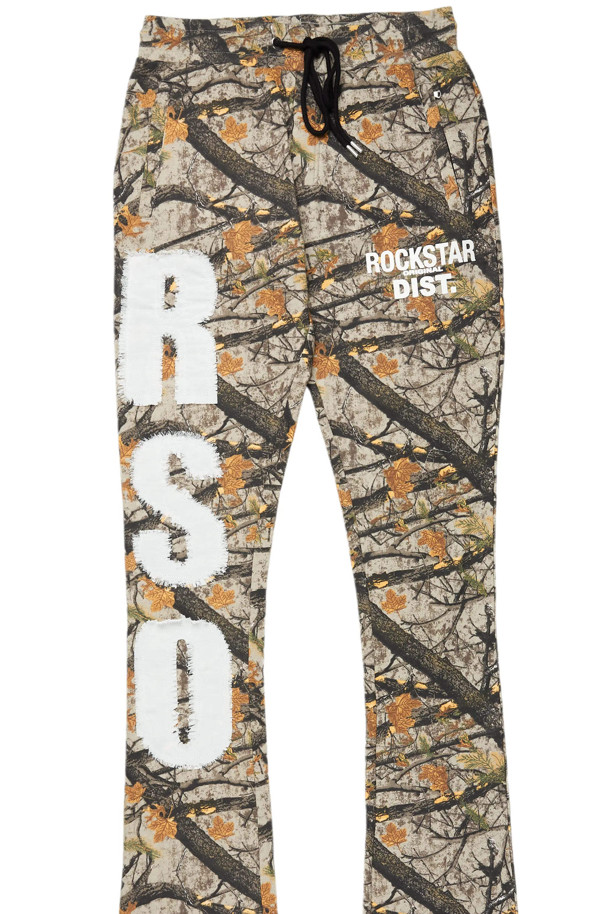 Bansi Tree Camo Super Stacked Trackpant - Image 8
