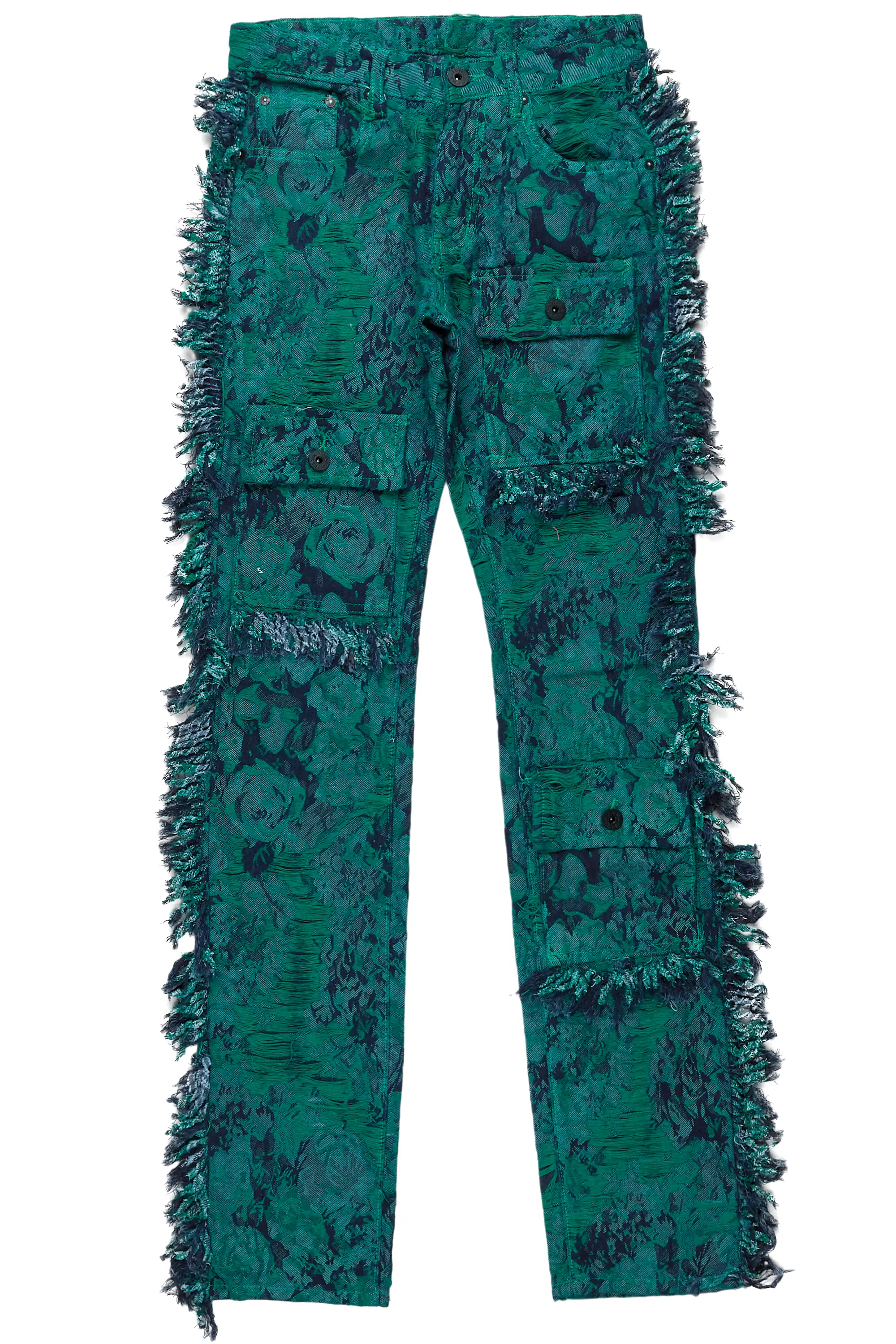 Kaleo Green Tapestry Pants - Image 2