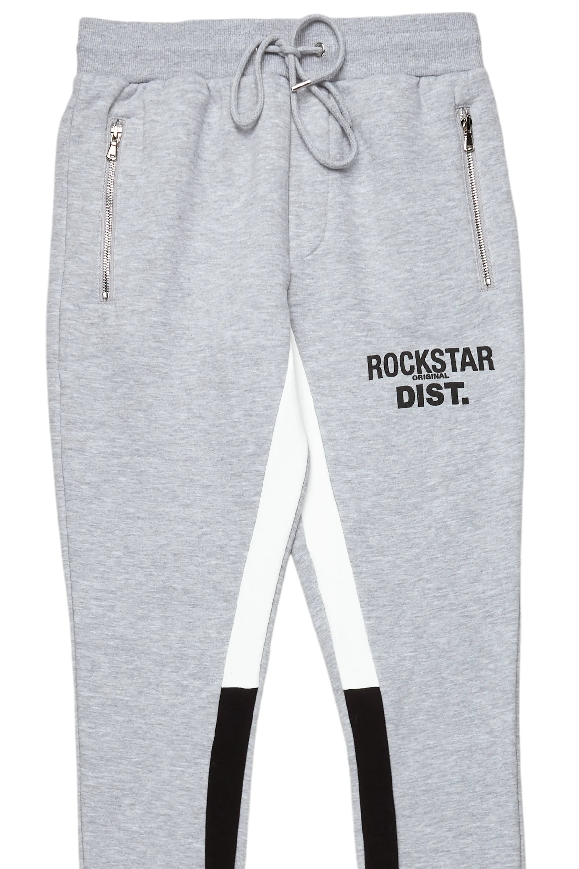 Alpine Grey/Black Stacked Flare Pant - Image 8