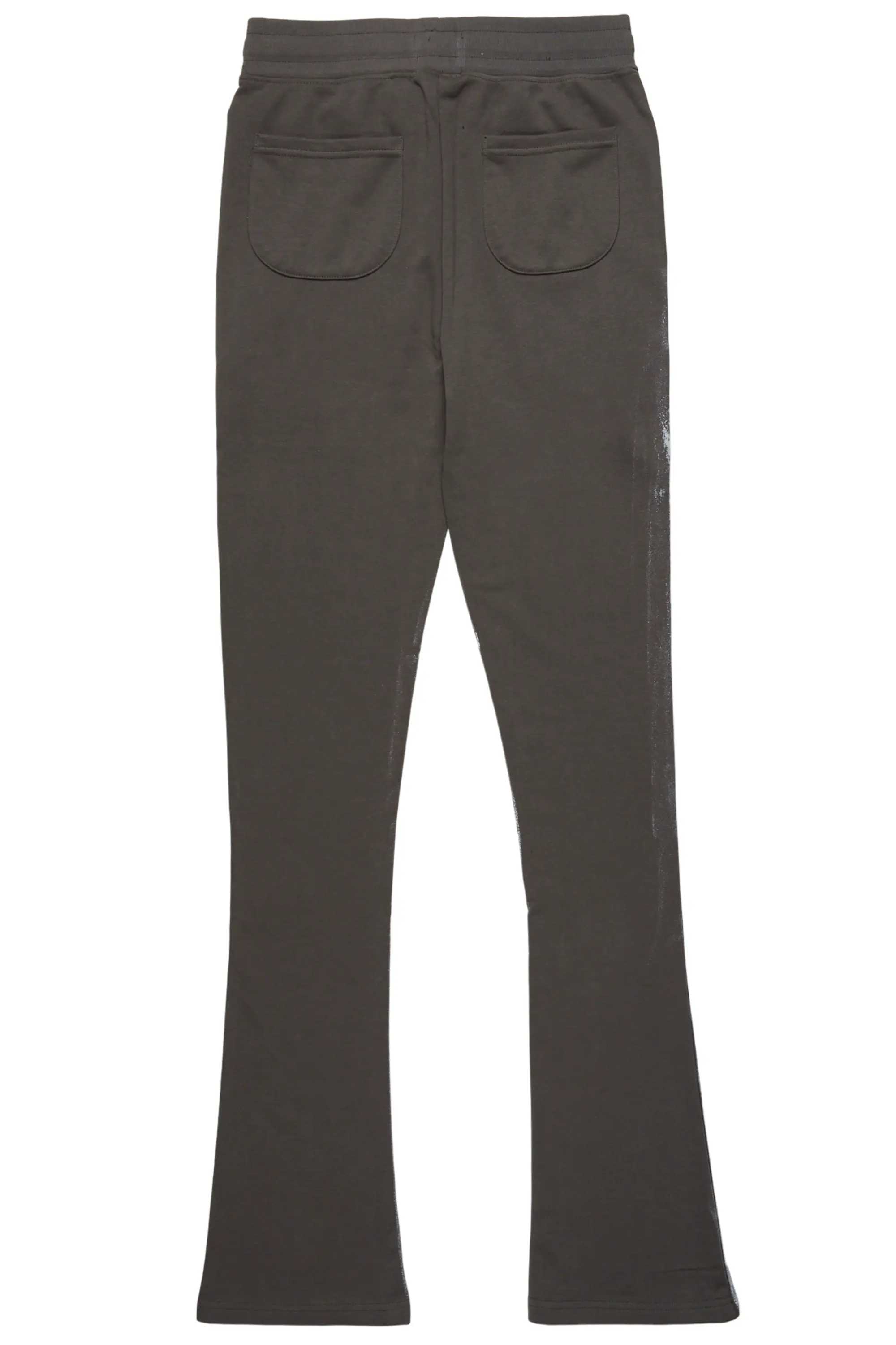 Barto Olive Painter Stacked Flare Pants - Image 9