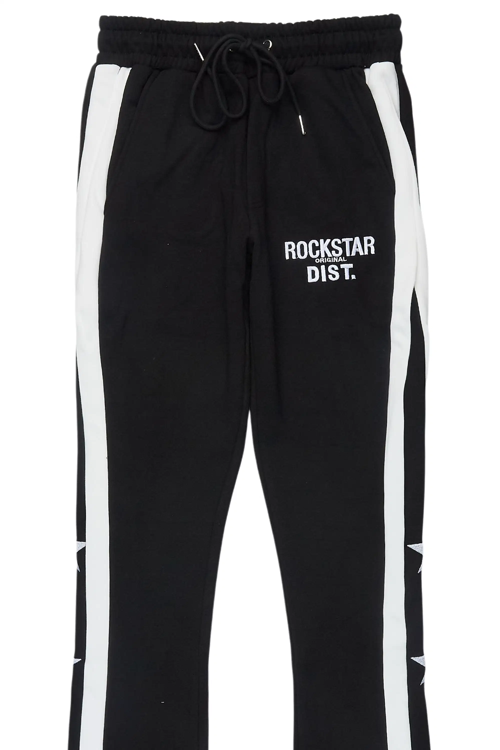 Arkady Black Stacked Flare Pant - Image 8