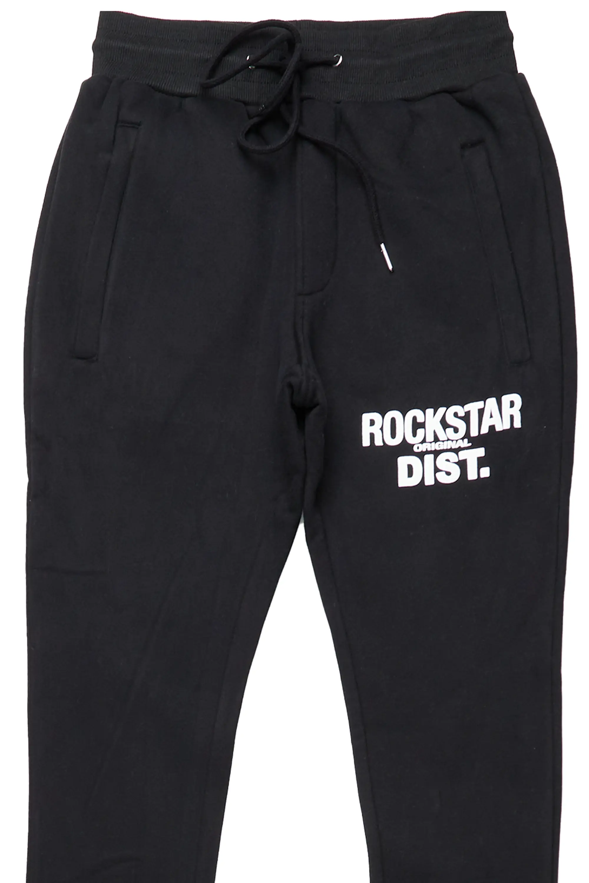 Alpine Black Super Stacked Trackpant - Image 4