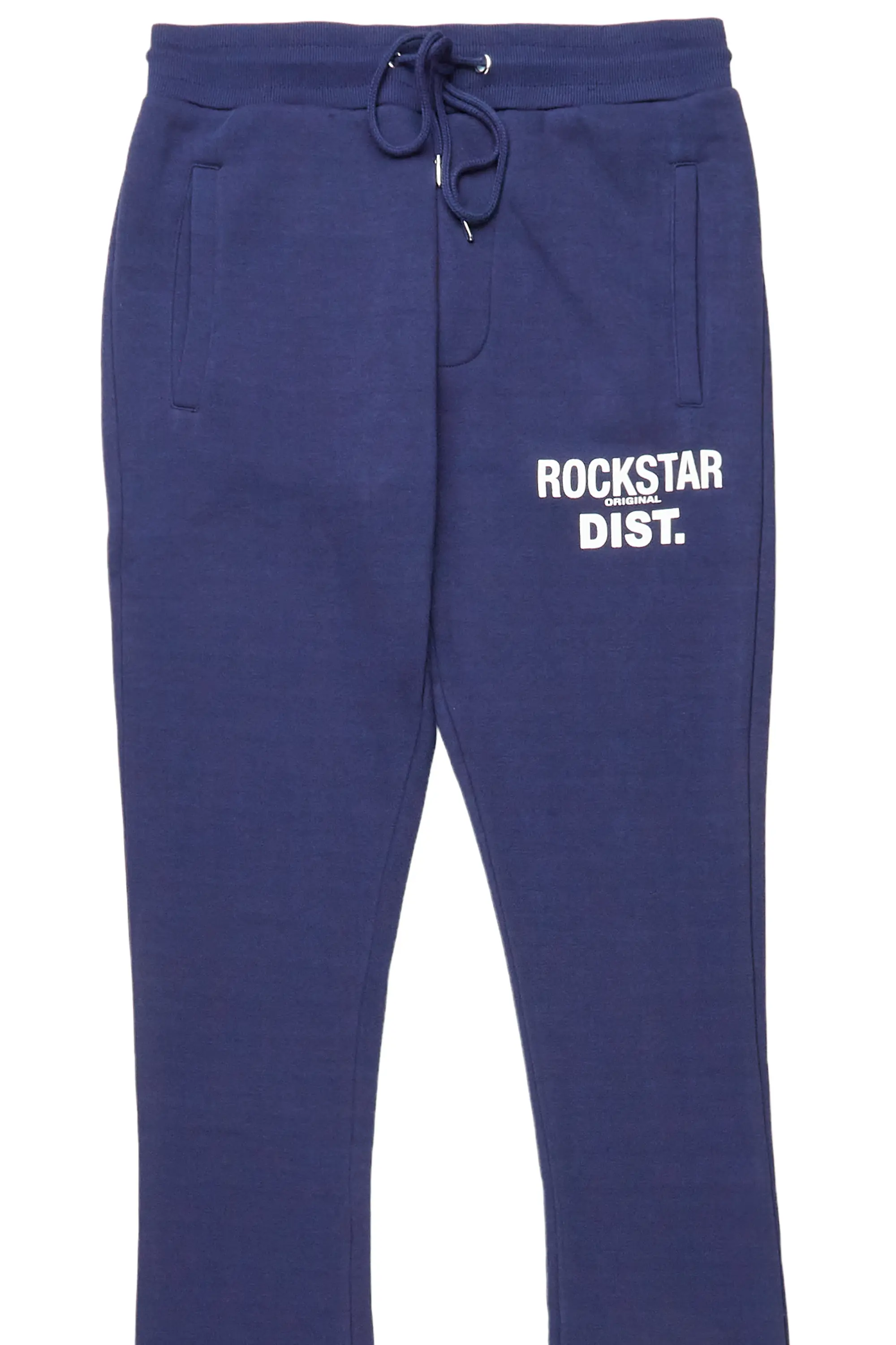 Alpine Navy Super Stacked Trackpant - Image 7