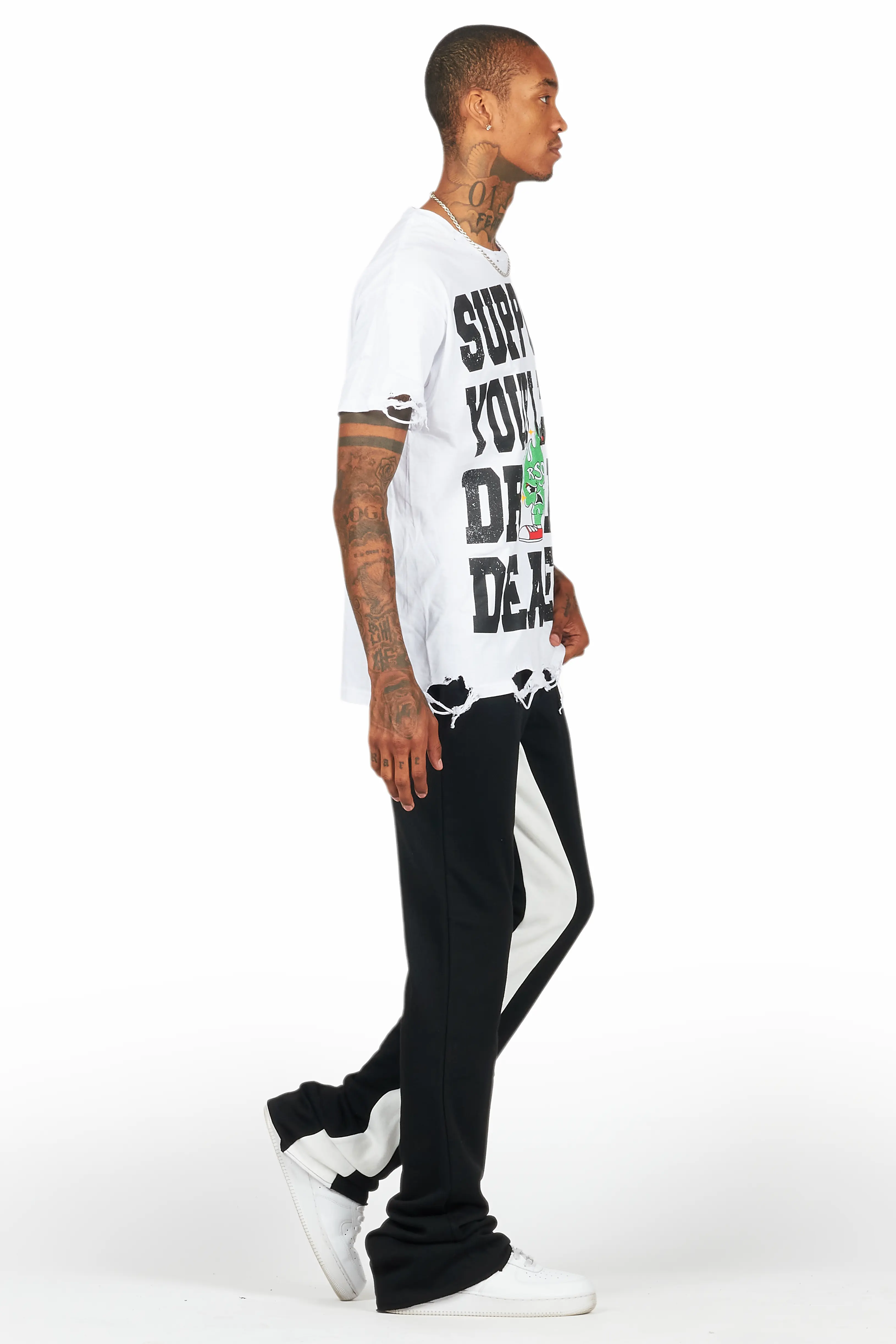 Briggs Black Baggy Pant - Image 4