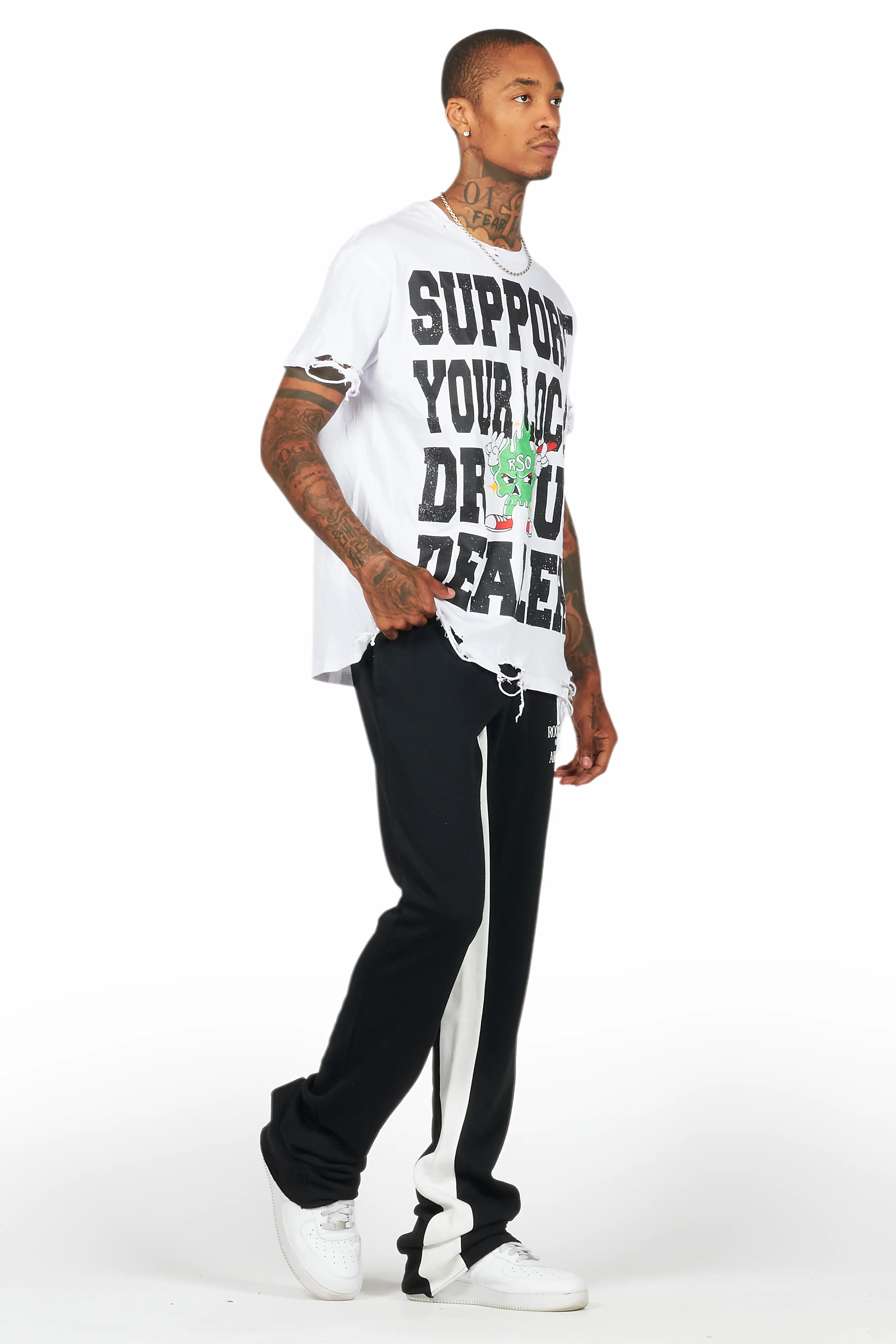 Briggs Black Baggy Pant - Image 7
