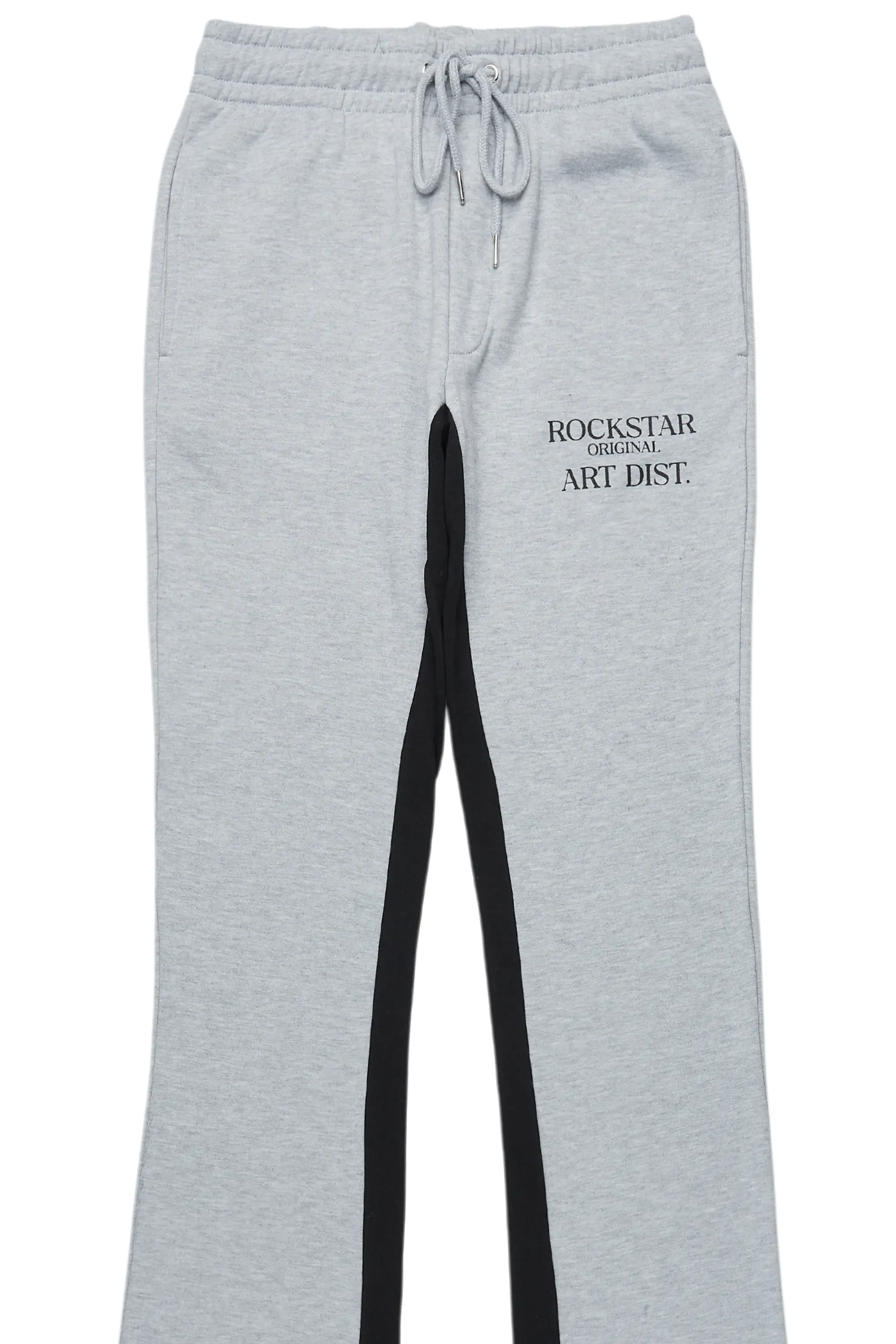Briggs Heather Grey Baggy Pant - Image 8