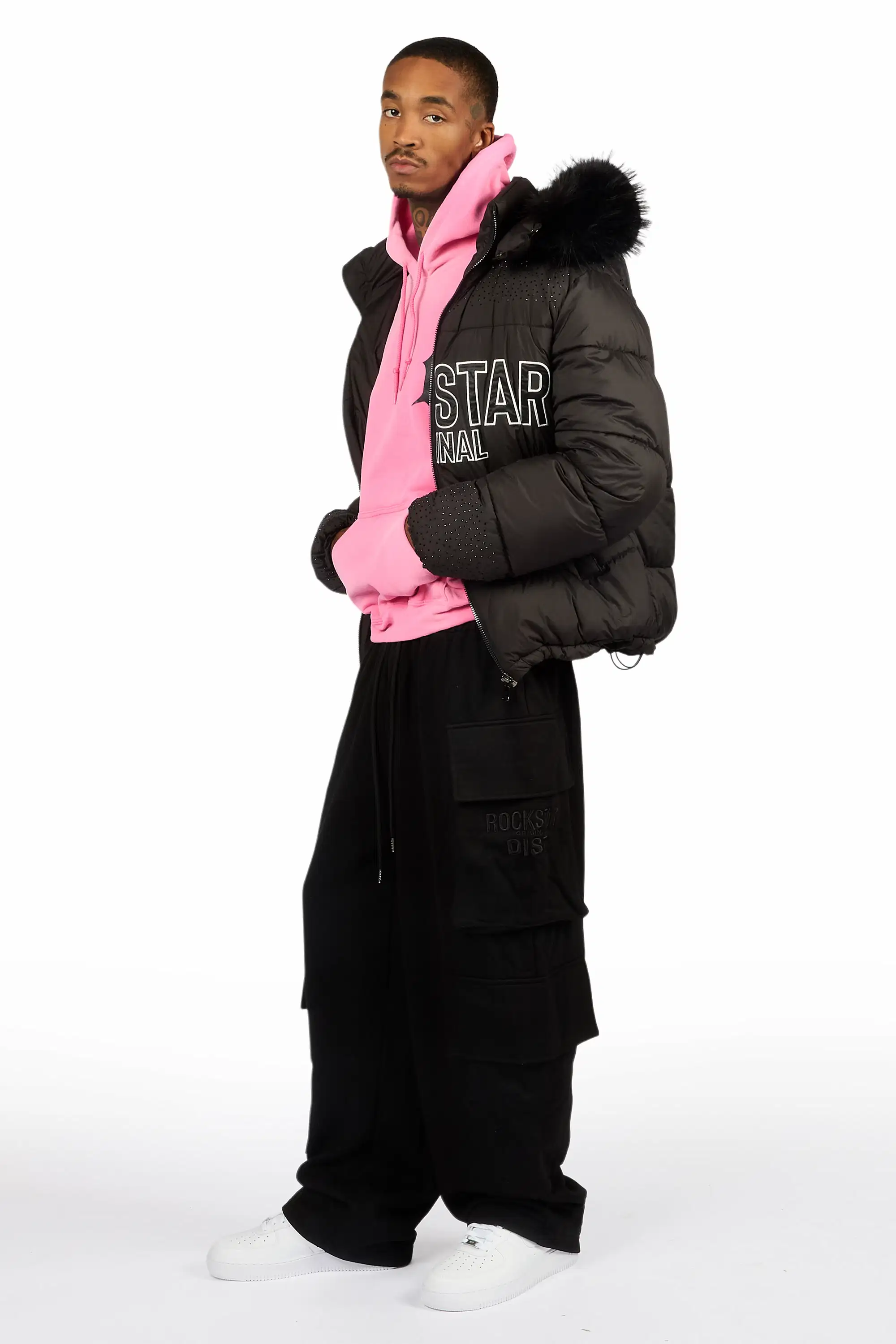 Default Black Baggy Pant - Image 2