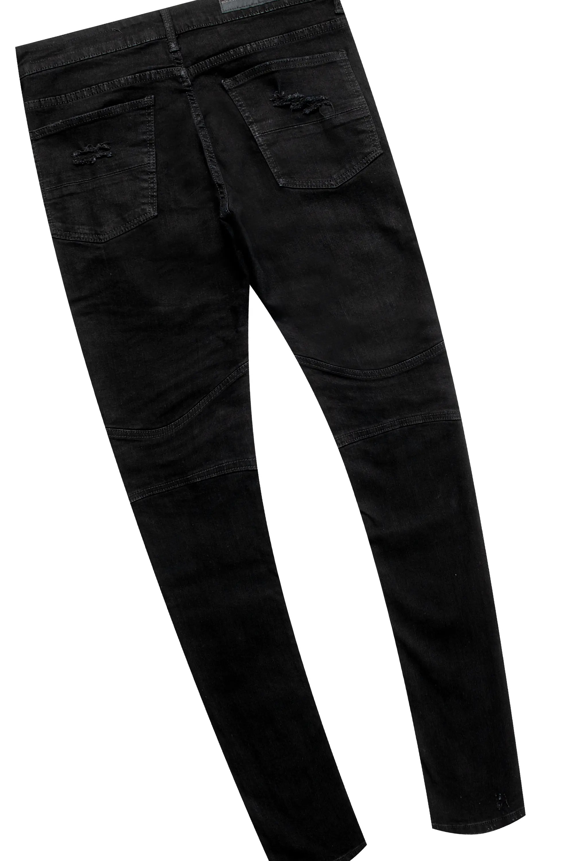 Raffer Black Hoodie & BK Biker Jean Bundle - Image 5