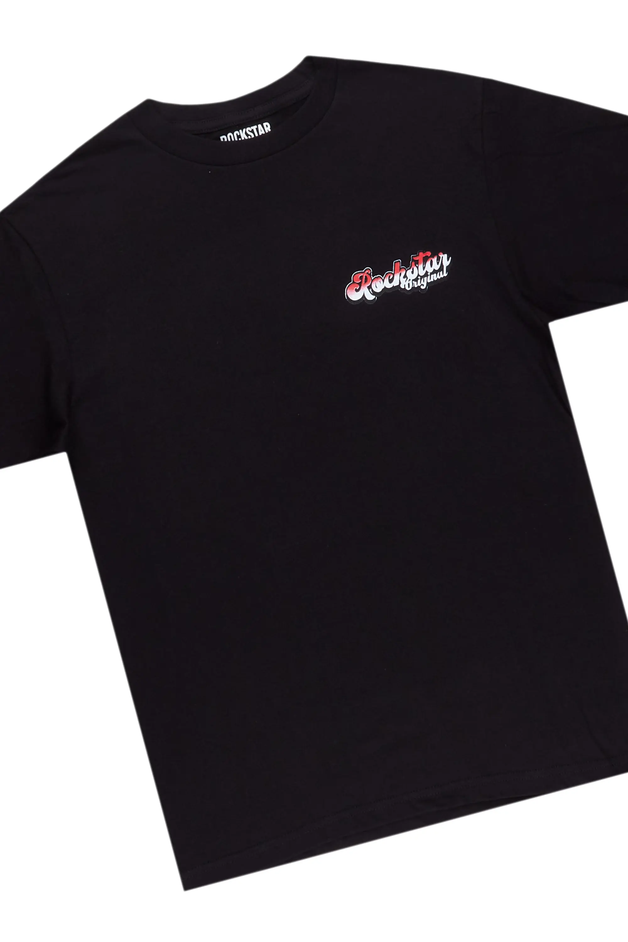 Highya Black T-Shirt & BK Biker Jean Bundle - Image 2