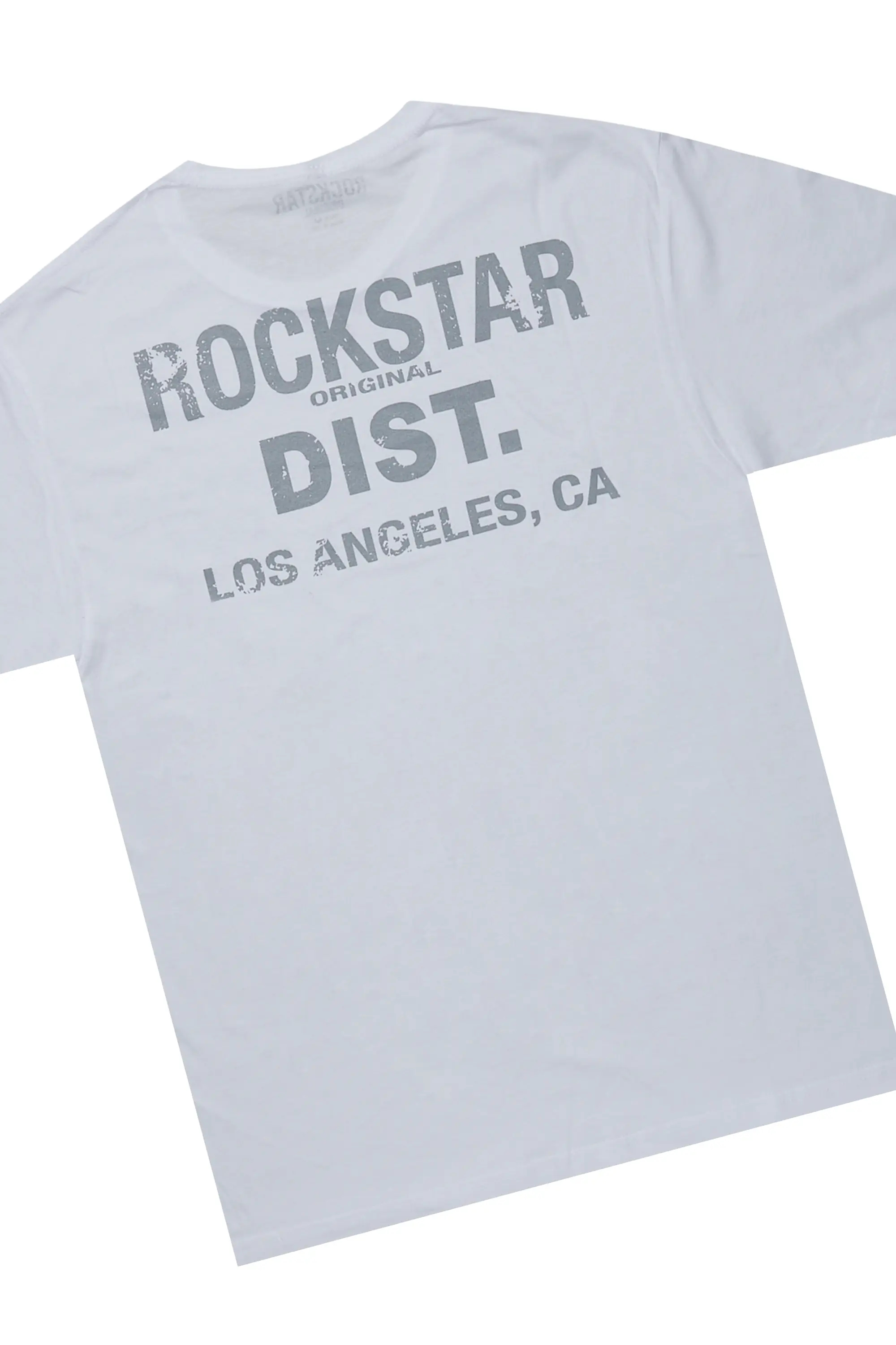 Lake White/Grey T-Shirt & Shake Stacked Flare Jean Bundle - Image 3