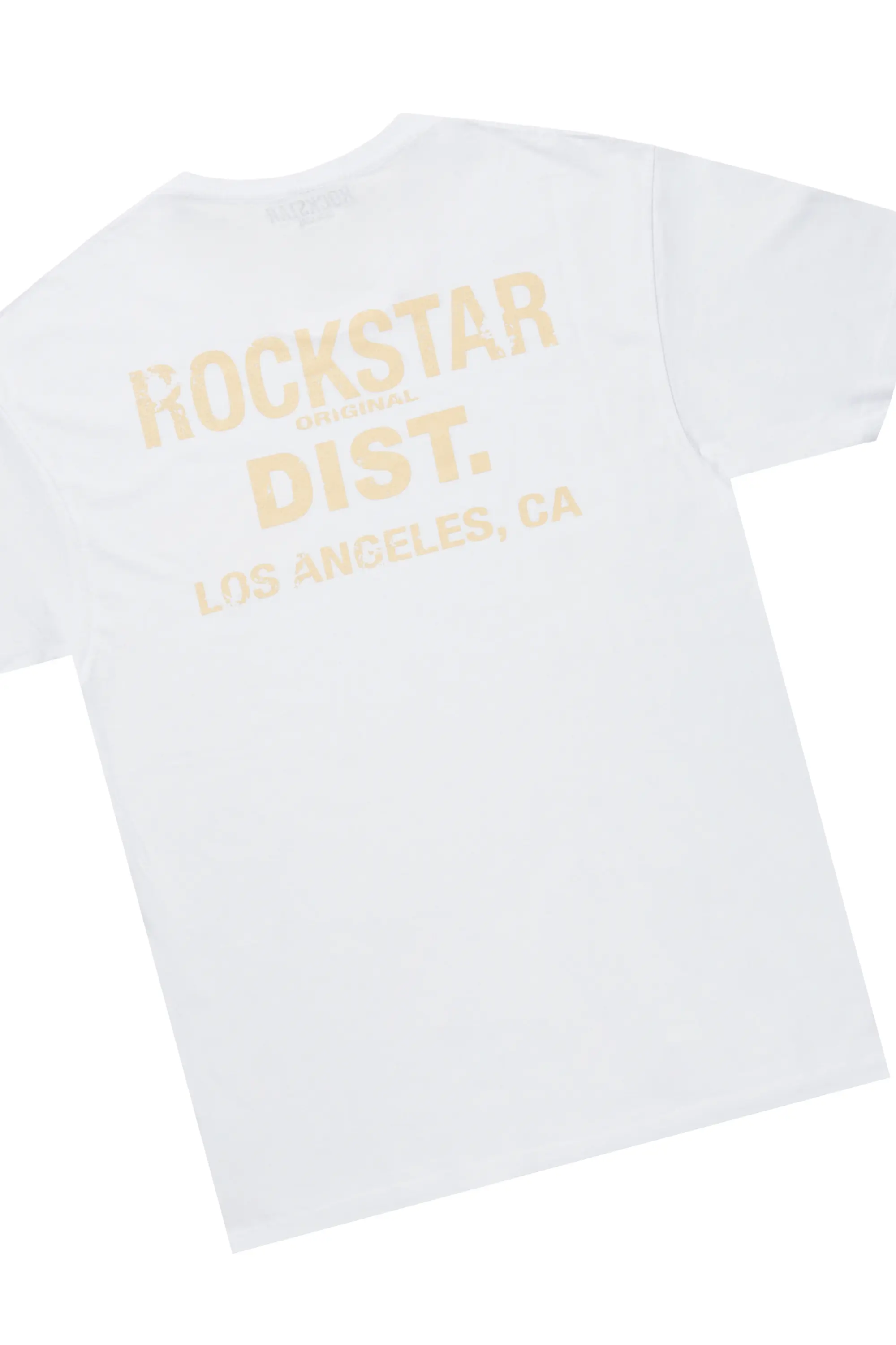 Lake White/Beige T-Shirt/Stacked Flare Cargo Jean Bundle - Image 9