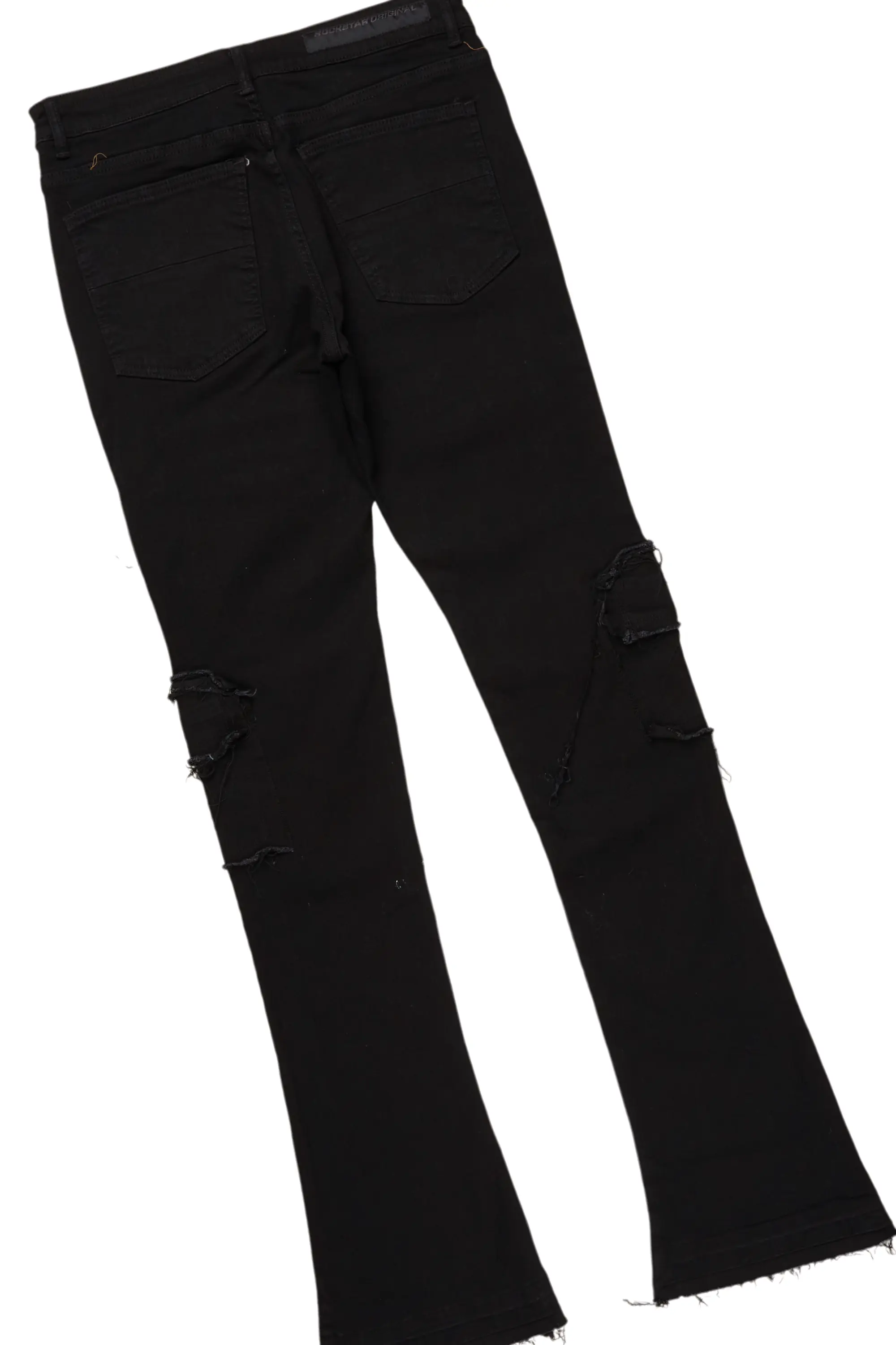 Tarl Black T-Shirt/Stacked Flare Jean Bundle - Image 10