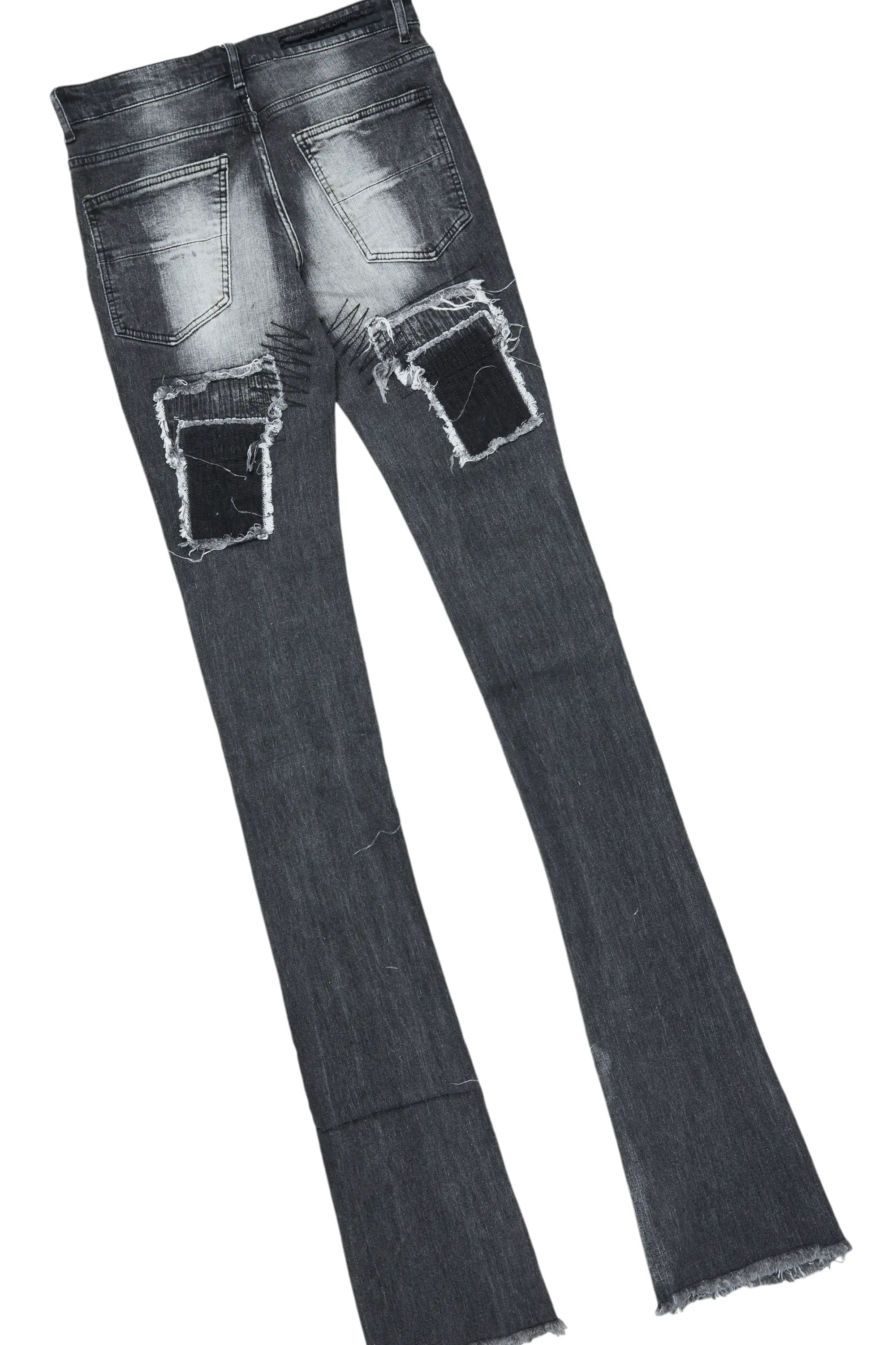 Banyan White T-Shirt & Camden Super Stacked Flare Jean Bundle - Image 4