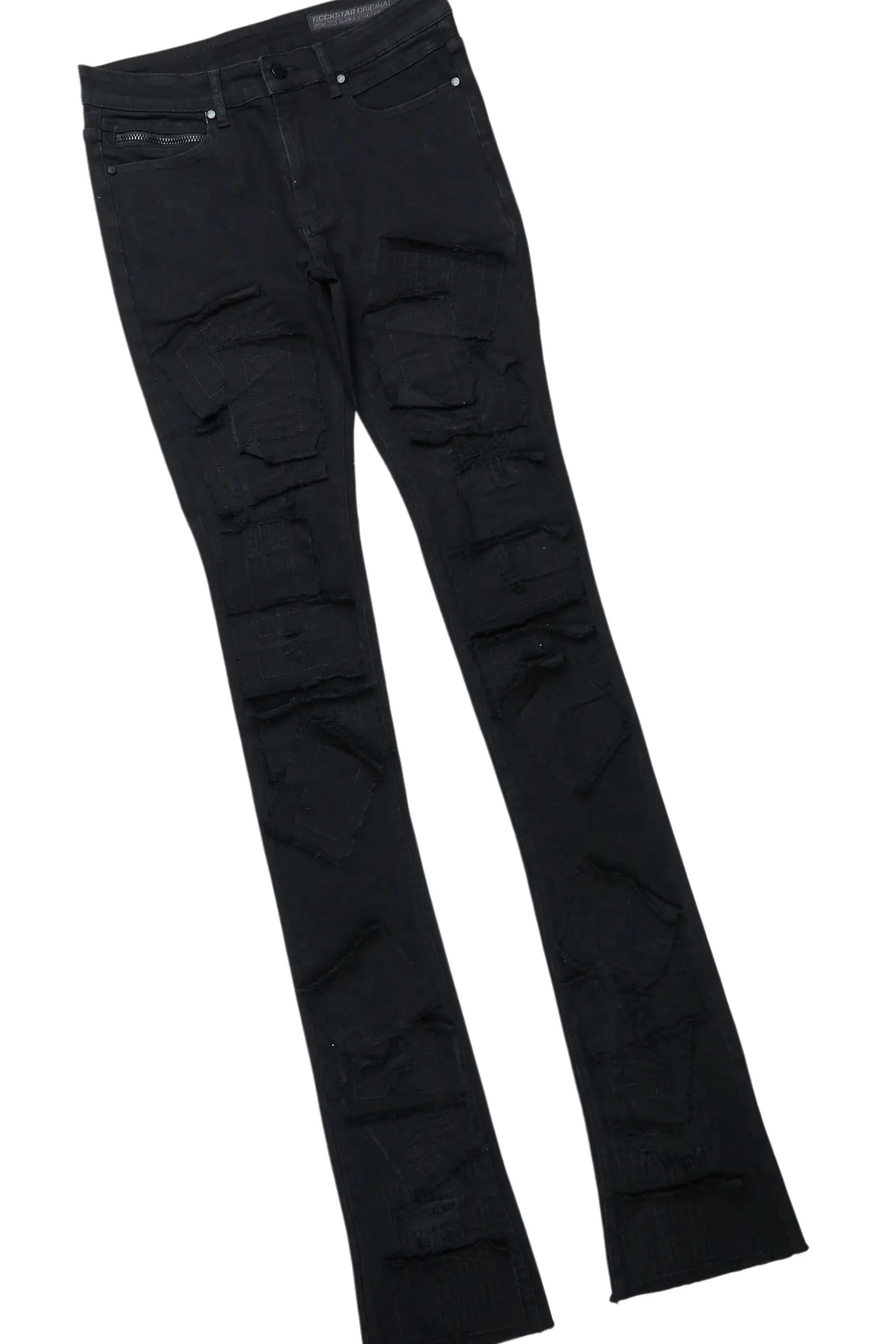 Lake Black Knit Sweater & Camden Super Stacked Flare Jean Bundle - Image 4