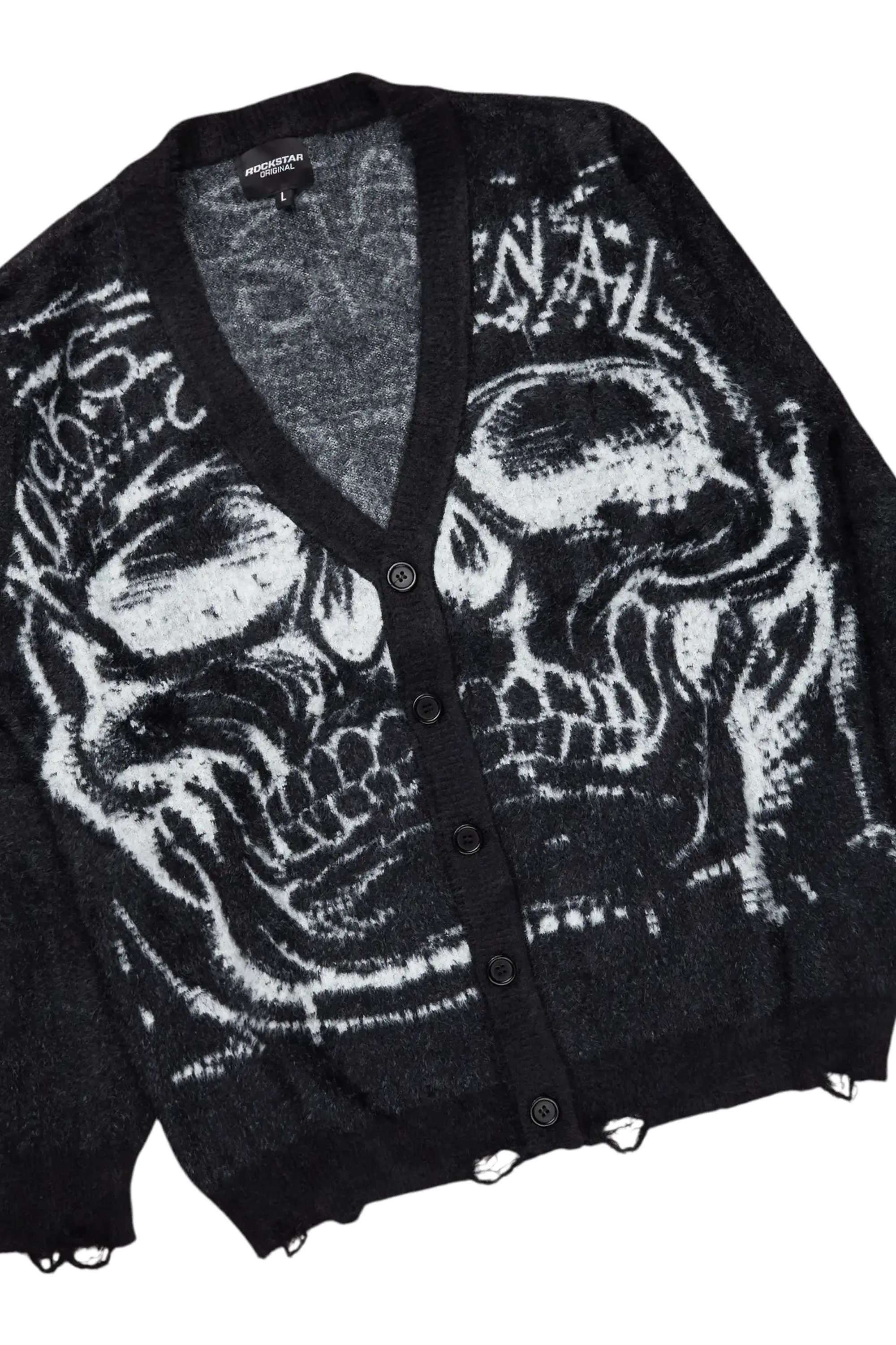 Bernhard Black Knit Sweater/Stacked Flare Jean Bundle - Image 2