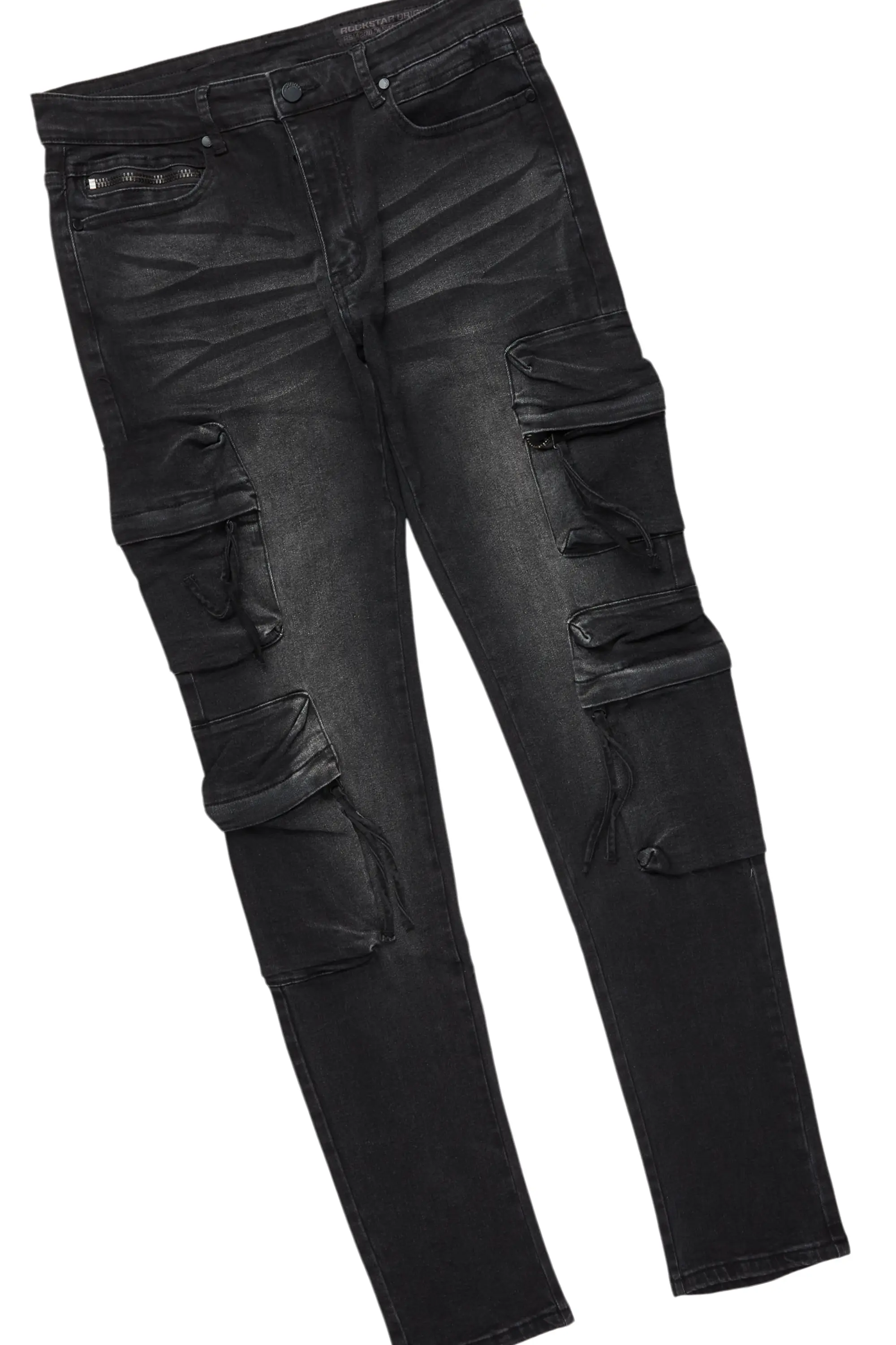 Schtupp Black Hoodie/Slim Fit Jean Set - Image 3