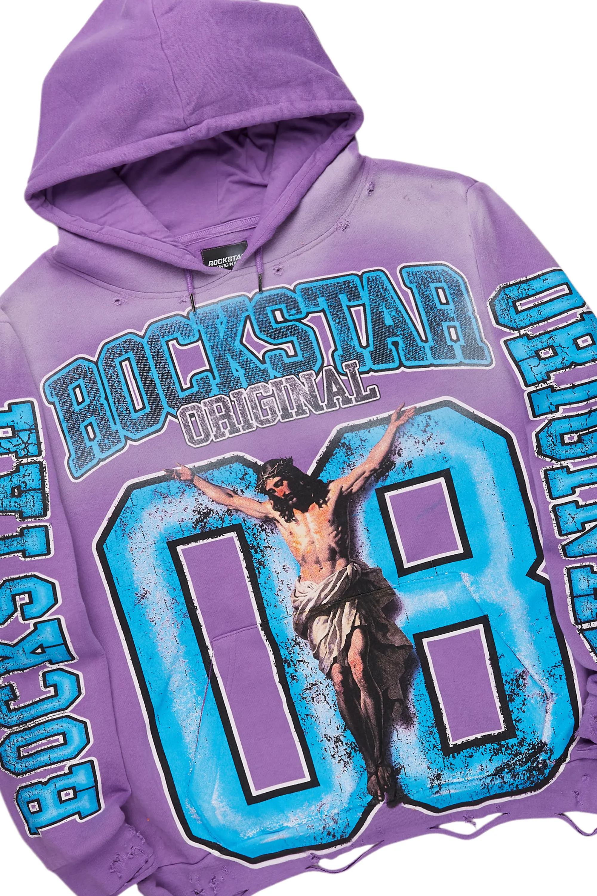 Fields Purple Hoodie/Stacked Flare Jean Bundle - Image 2