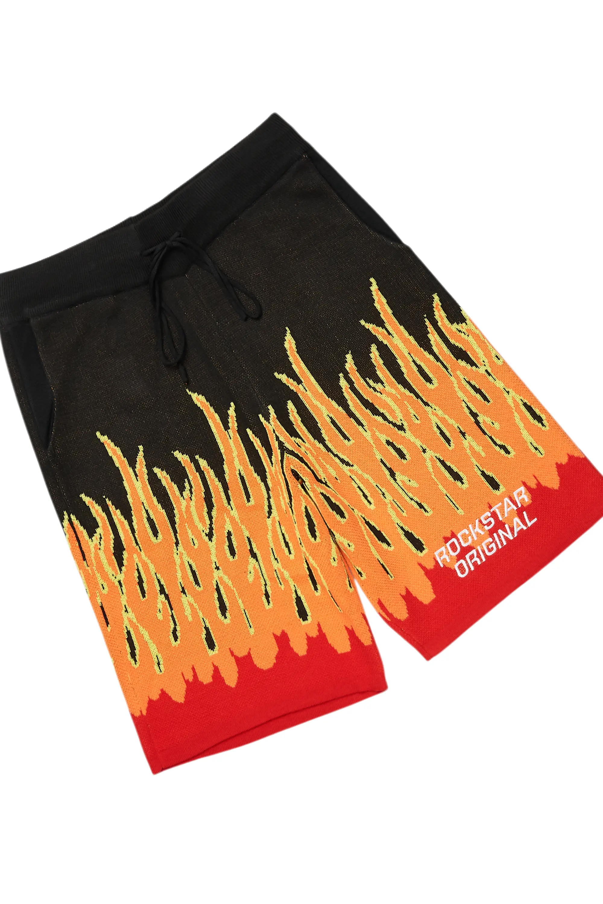 Roeland Black Flame Short Set - Image 8