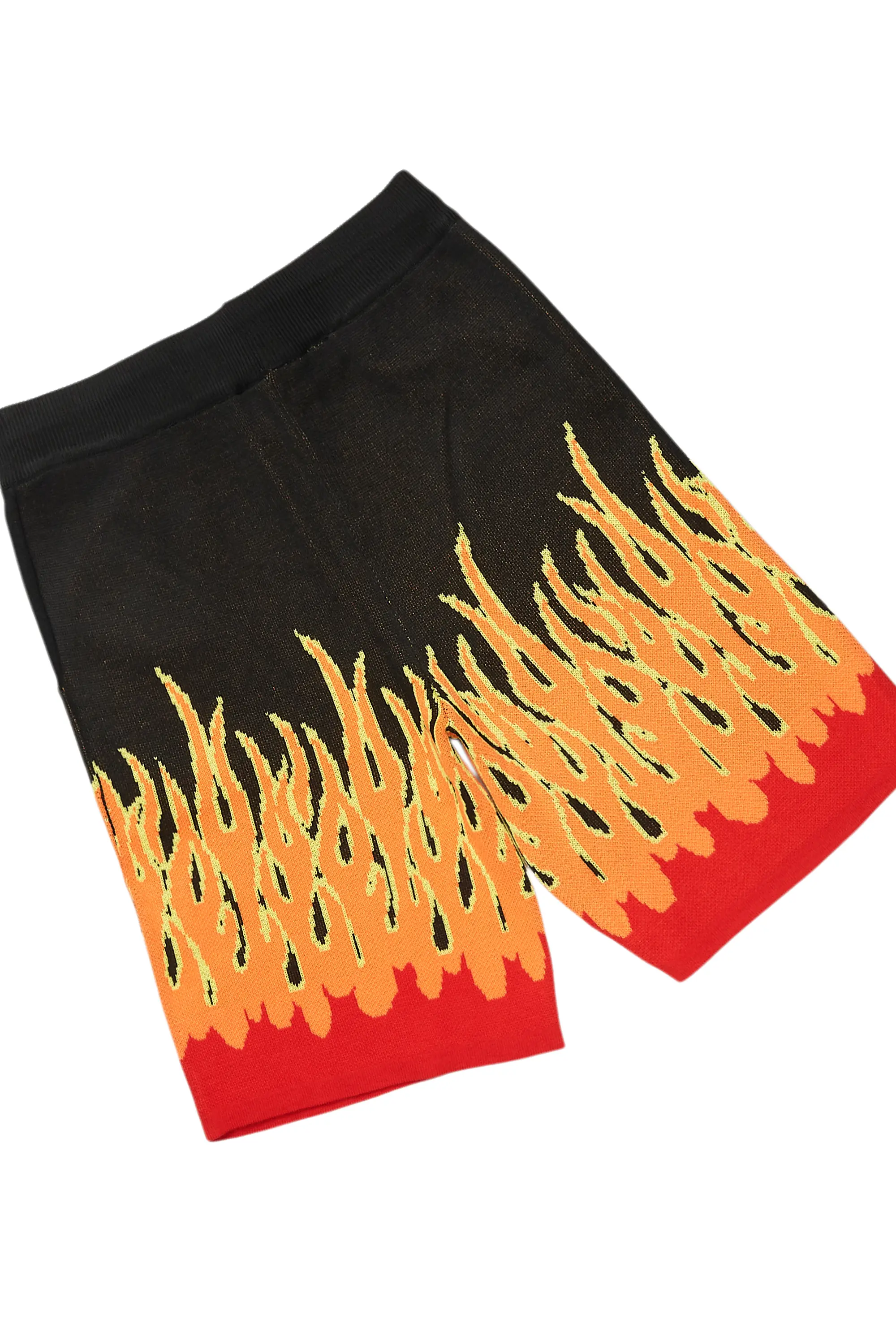 Roeland Black Flame Short Set - Image 9