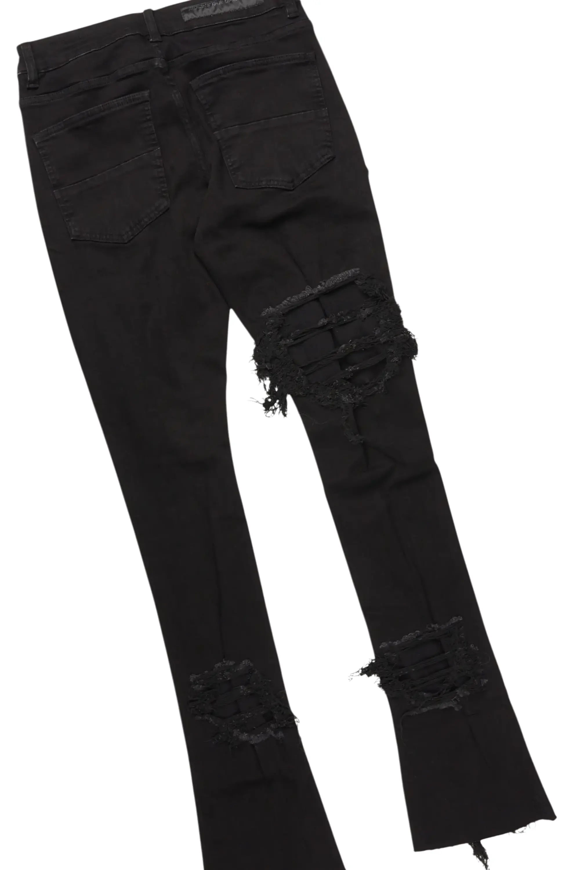 Darken Black Hoodie/Stacked Jean Bundle - Image 4