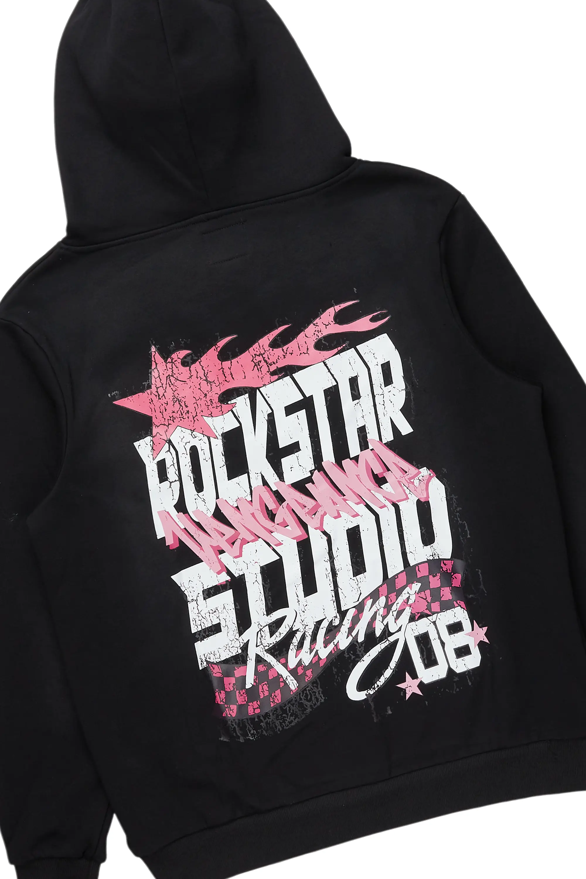 Anneso Black Hoodie/Stacked Cargo Jean Bundle - Image 3