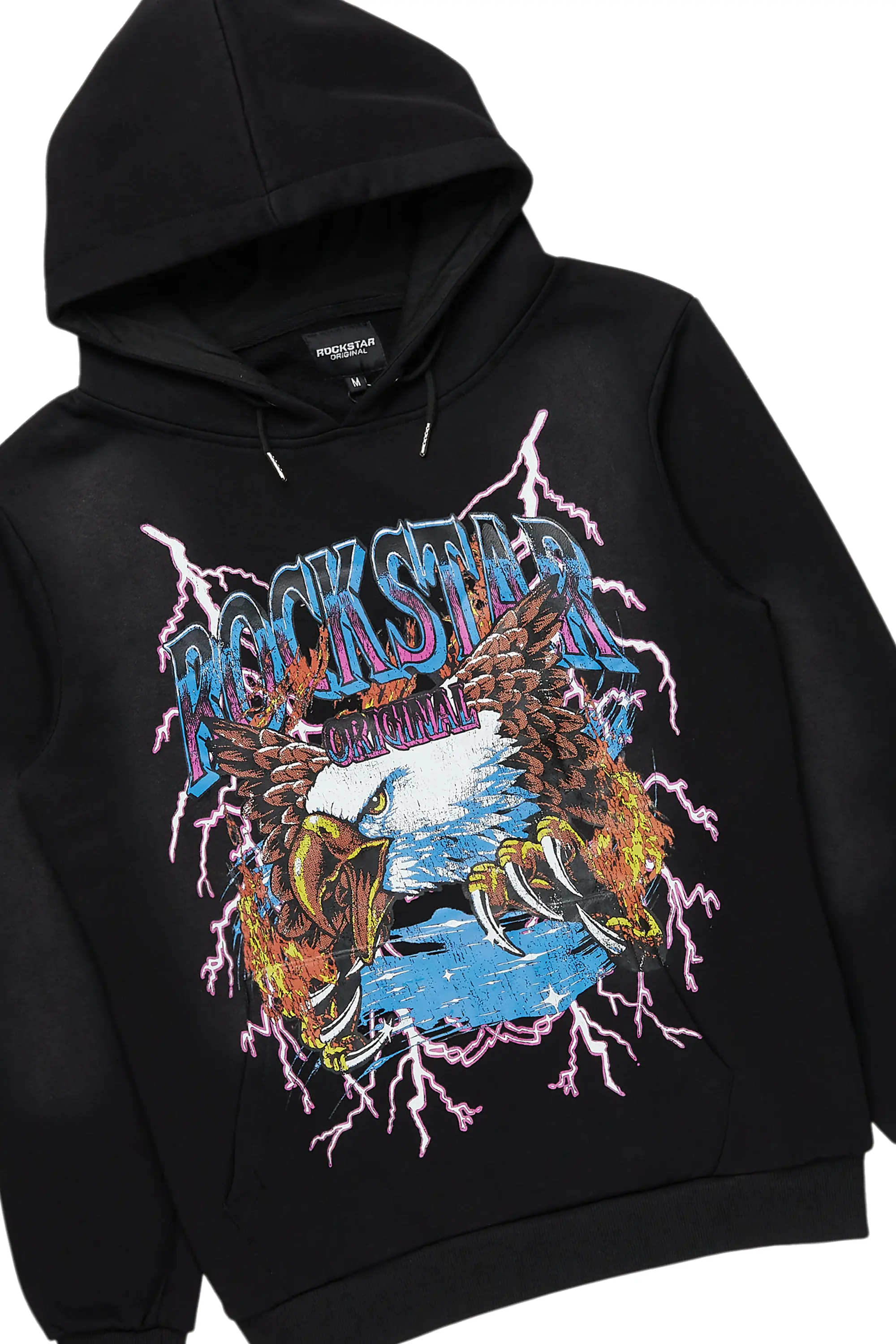 Darken Black Hoodie/Baggy Fit Cargo Jean Set - Image 7