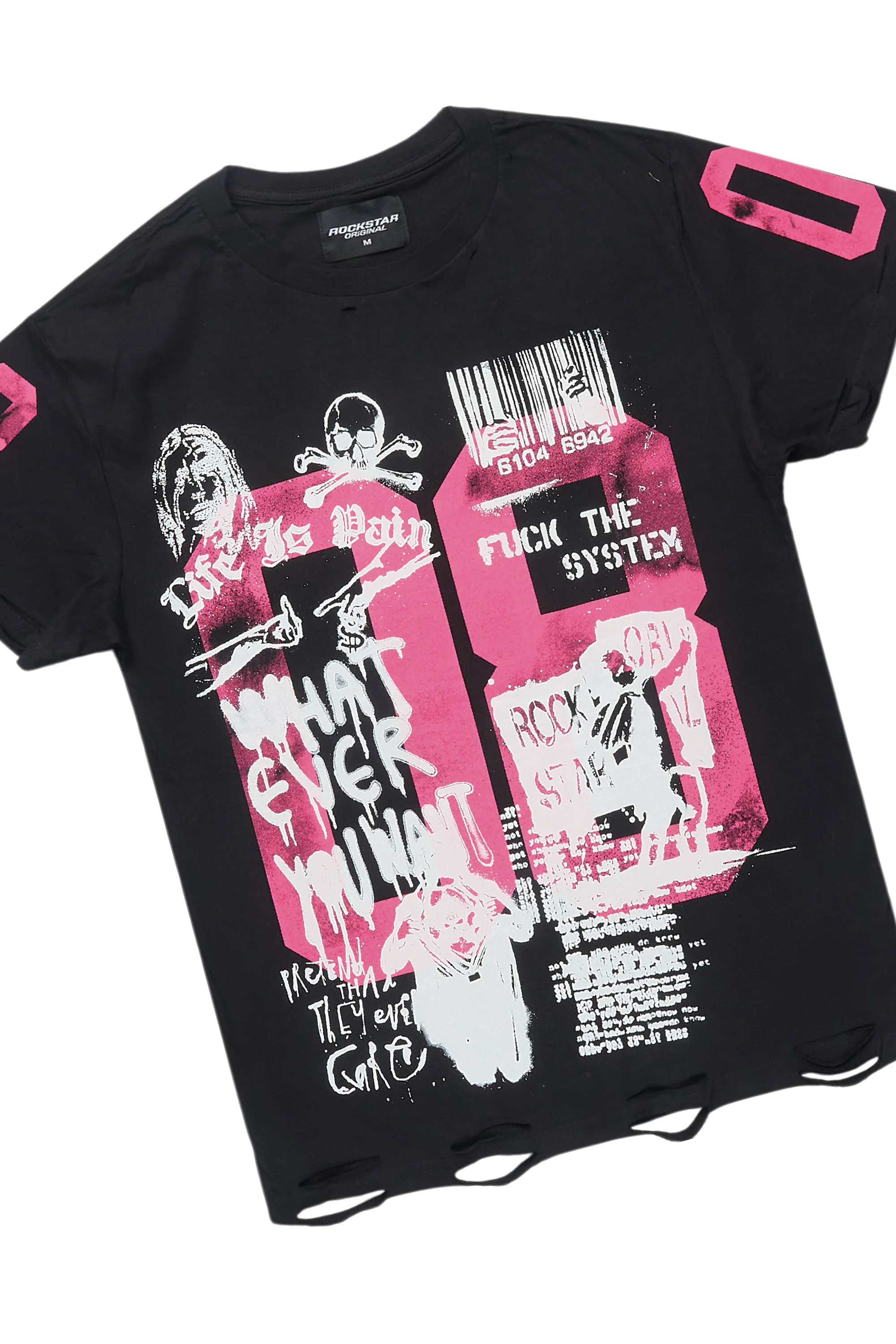 Grill Black T-Shirt/Stacked Flare Cargo Jean - Image 8