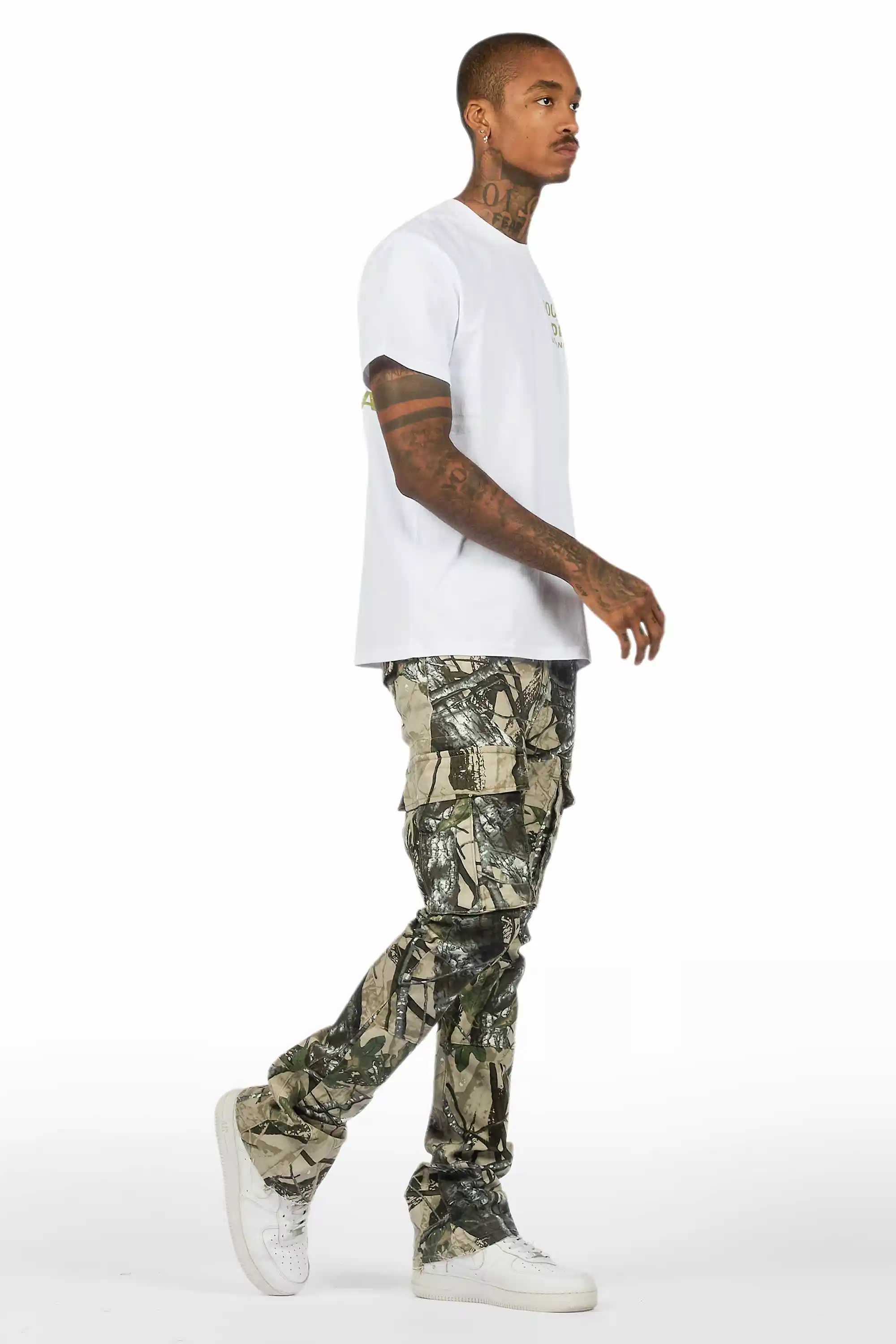 Lake White T-Shirt/Stacked Flare Jean Bundle - Image 3