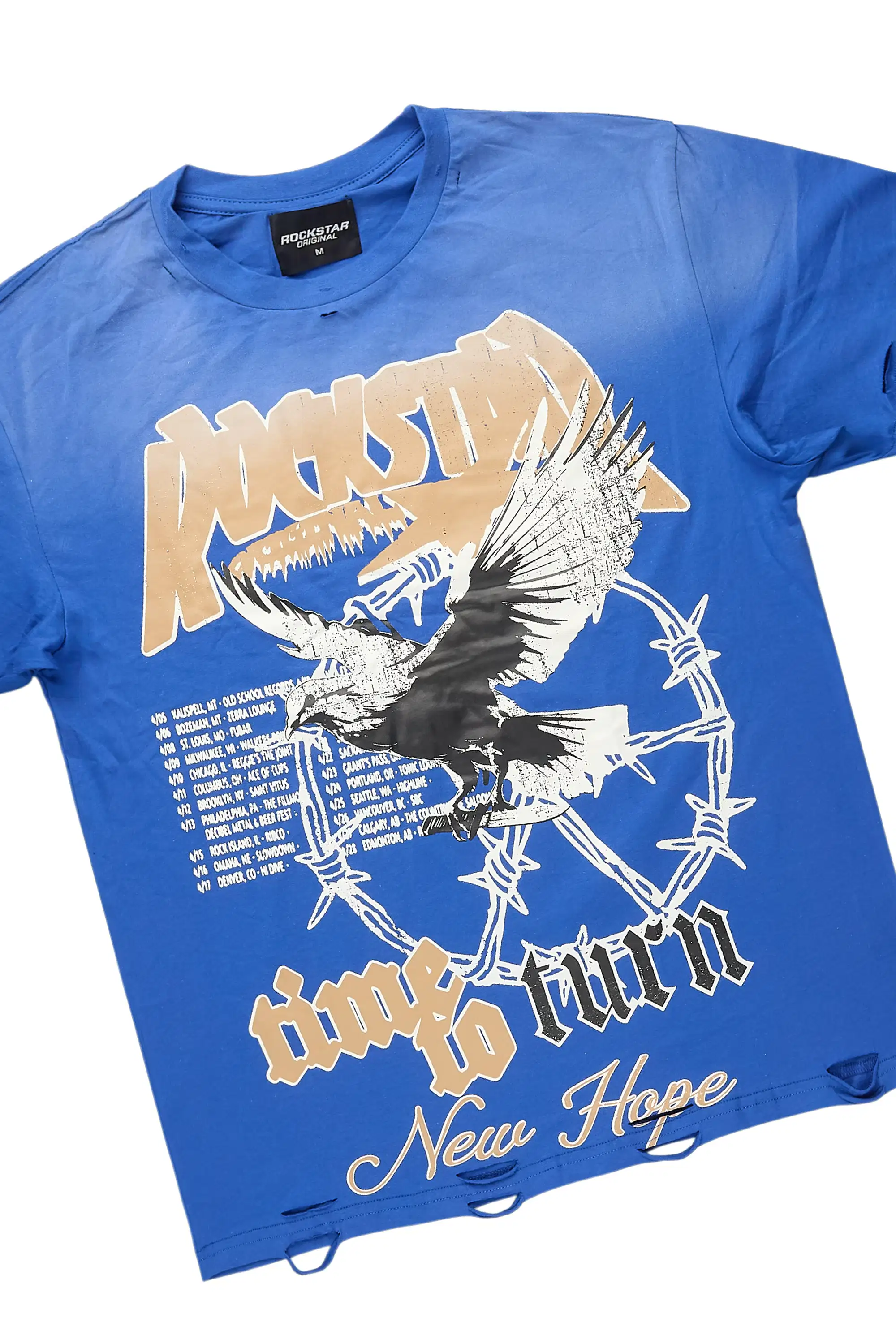 Burial Royal Oversized Graphic T-Shirt/Baggy Cargo Jean Bundle - Image 2