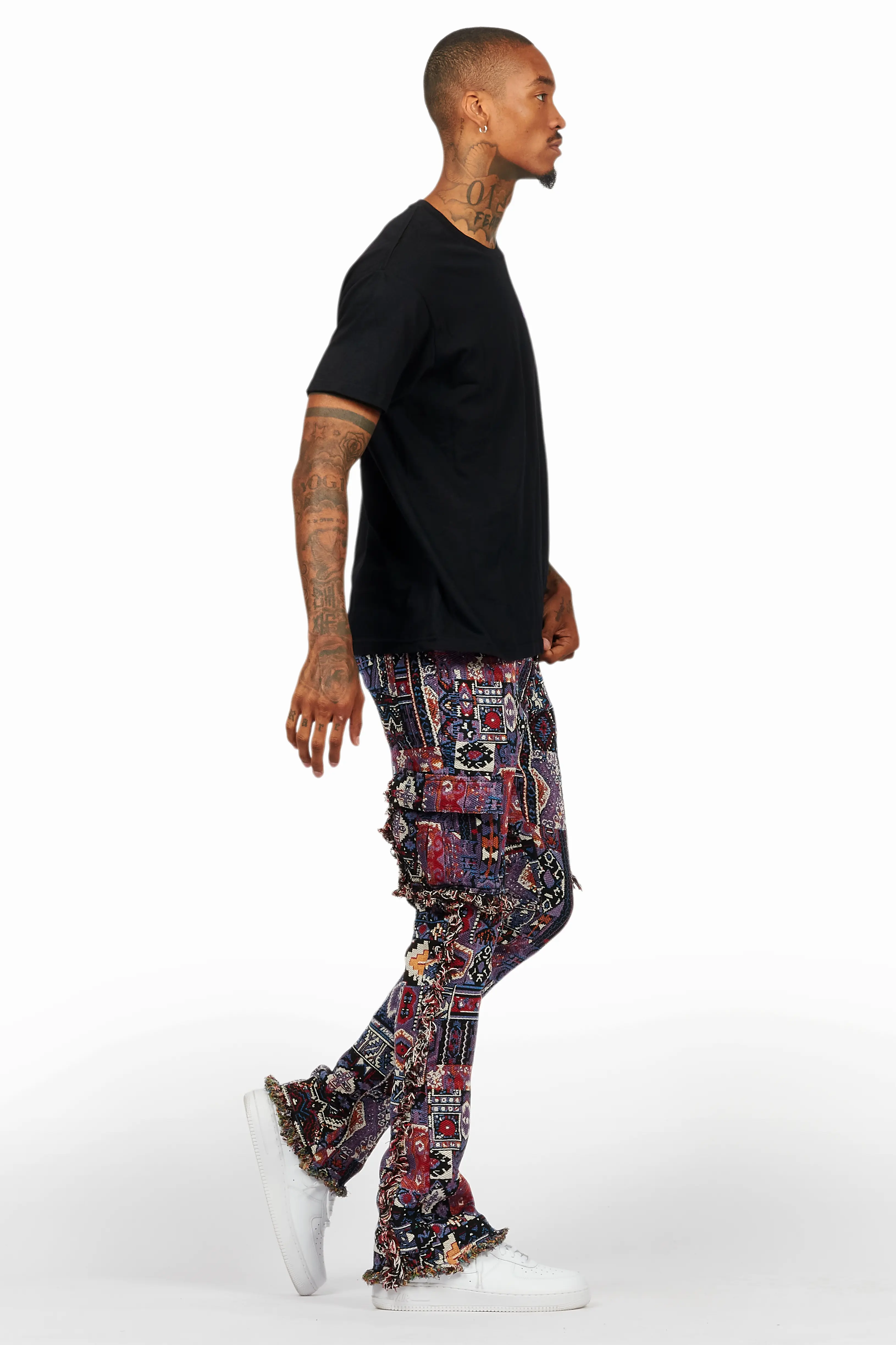 Lake Black/Purple T-Shirt/Tapestry Jean Bundle - Image 3
