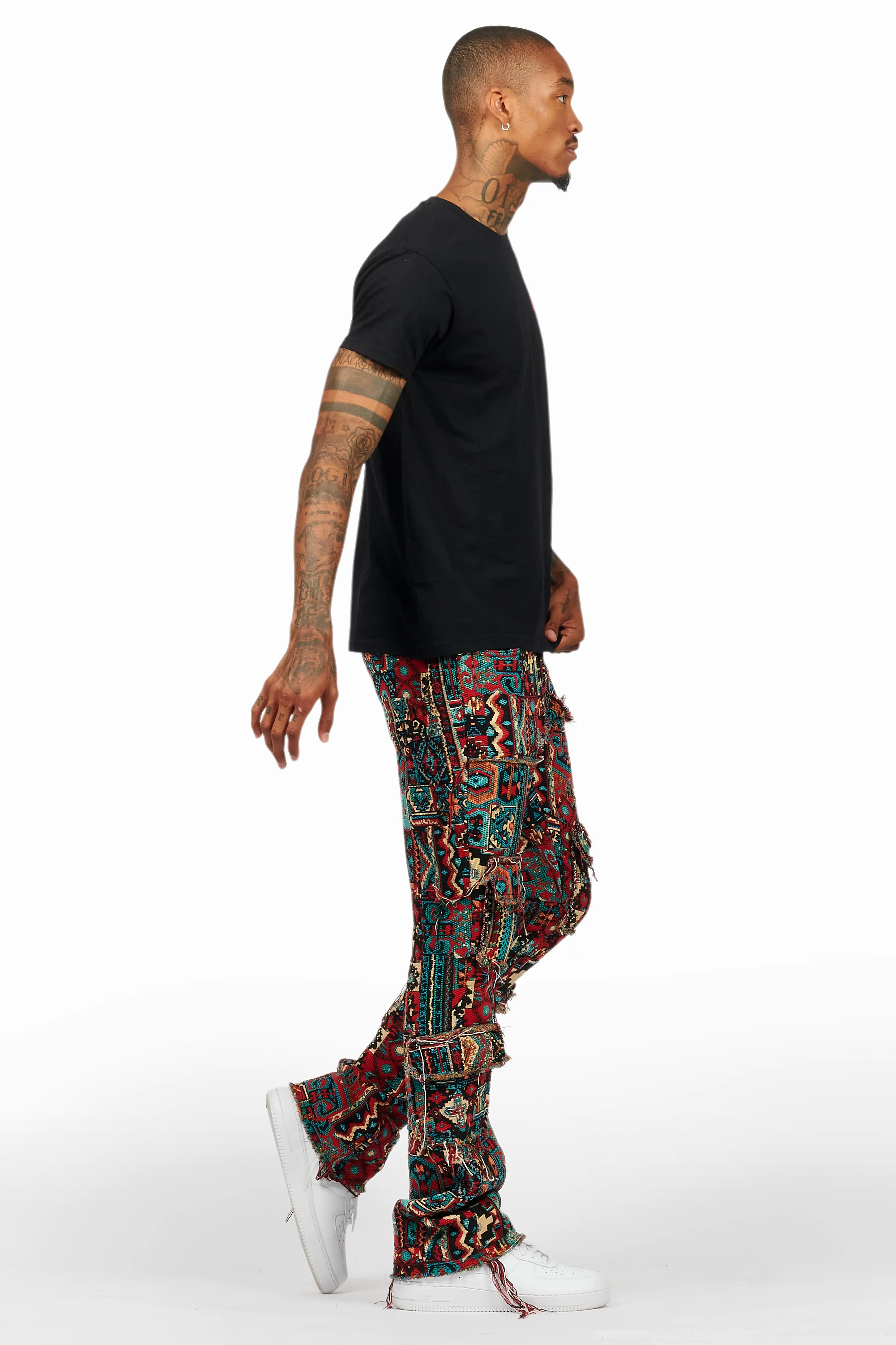 Lake Black/Red T-Shirt/Tapestry Jean Bundle - Image 3