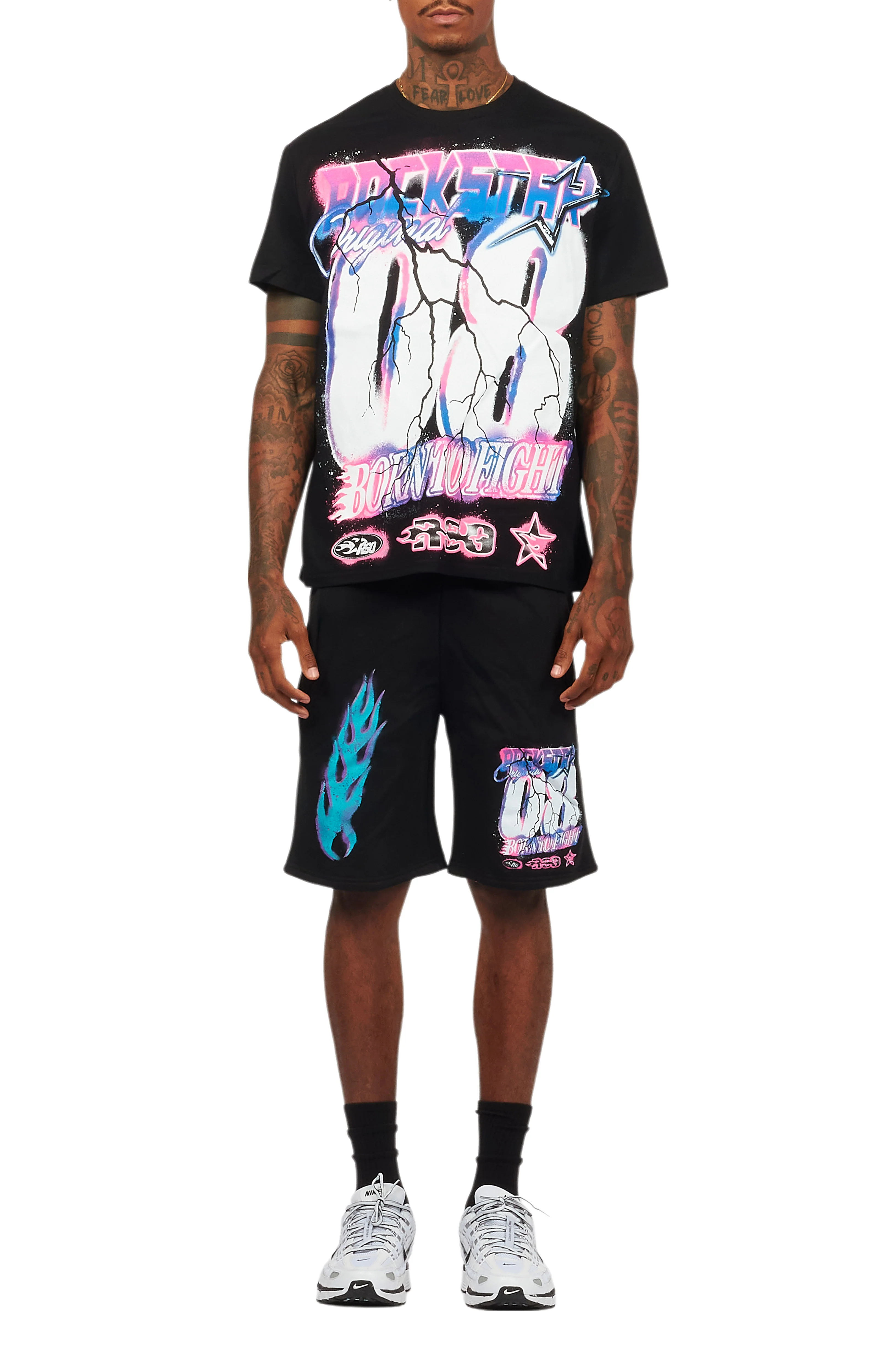 Mambo Black Short Set - Image 10