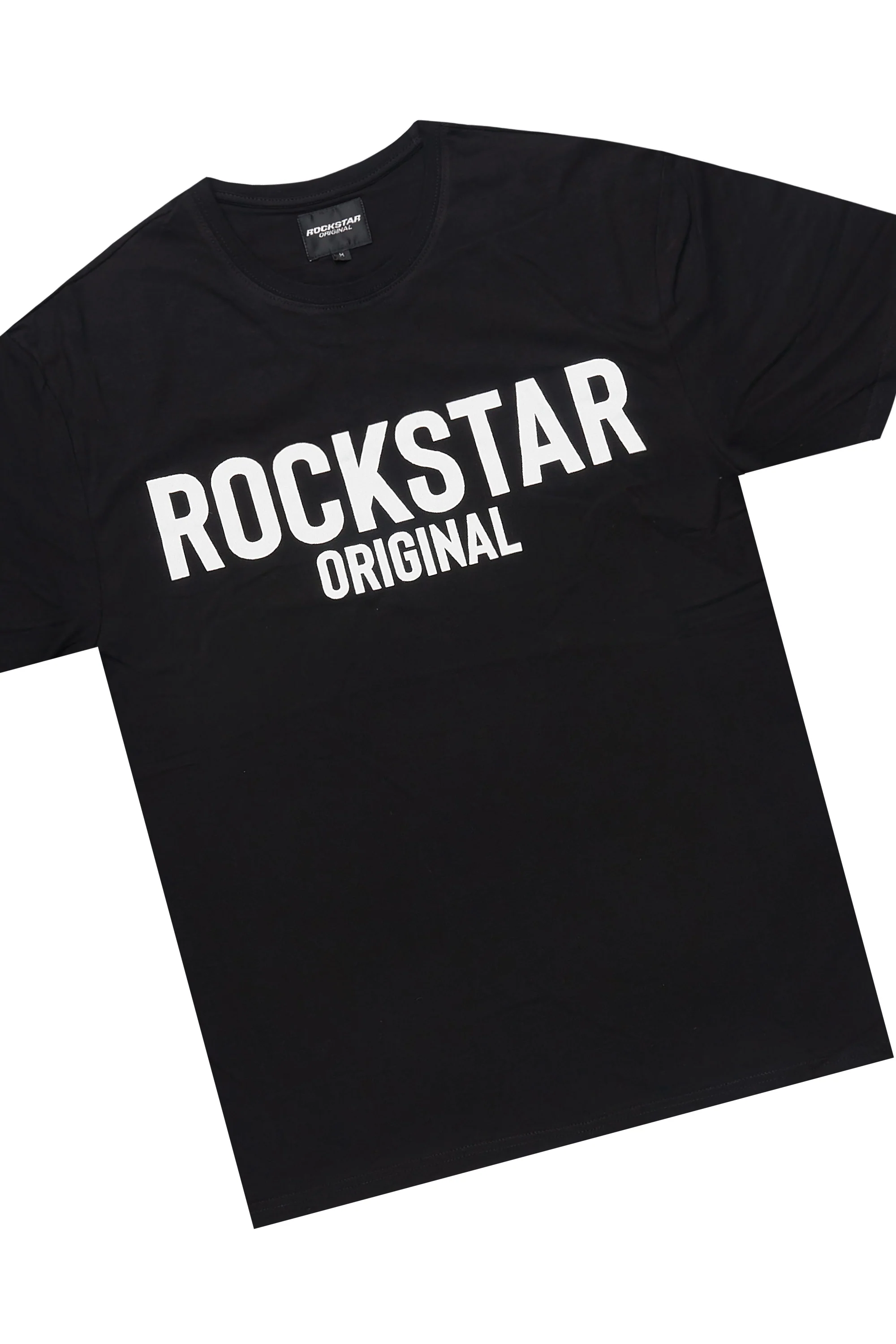Sana Black/White T-Shirt Short Set - Image 8