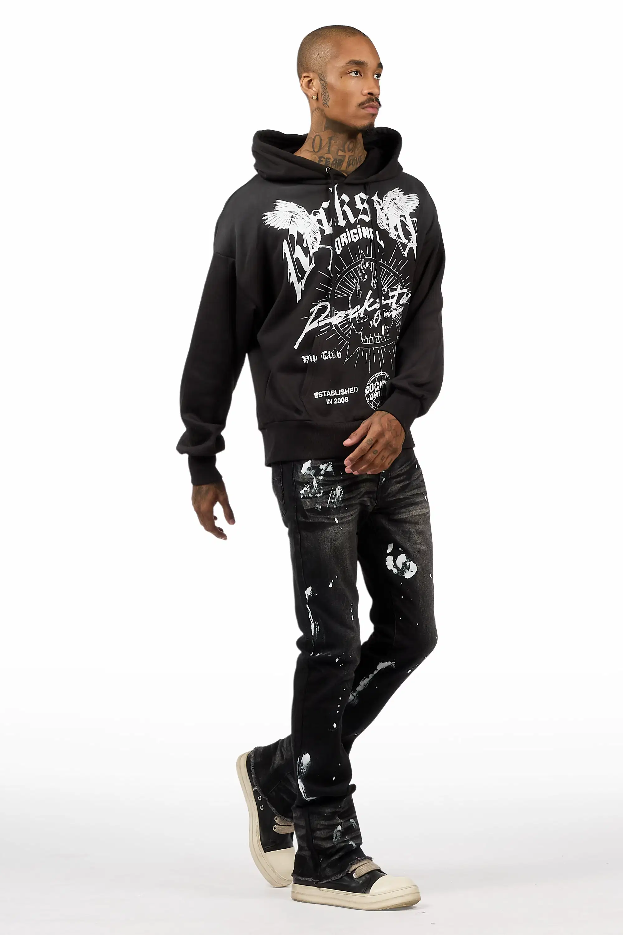 Tally Black Hoodie & Painter Jean Bundle - Image 3