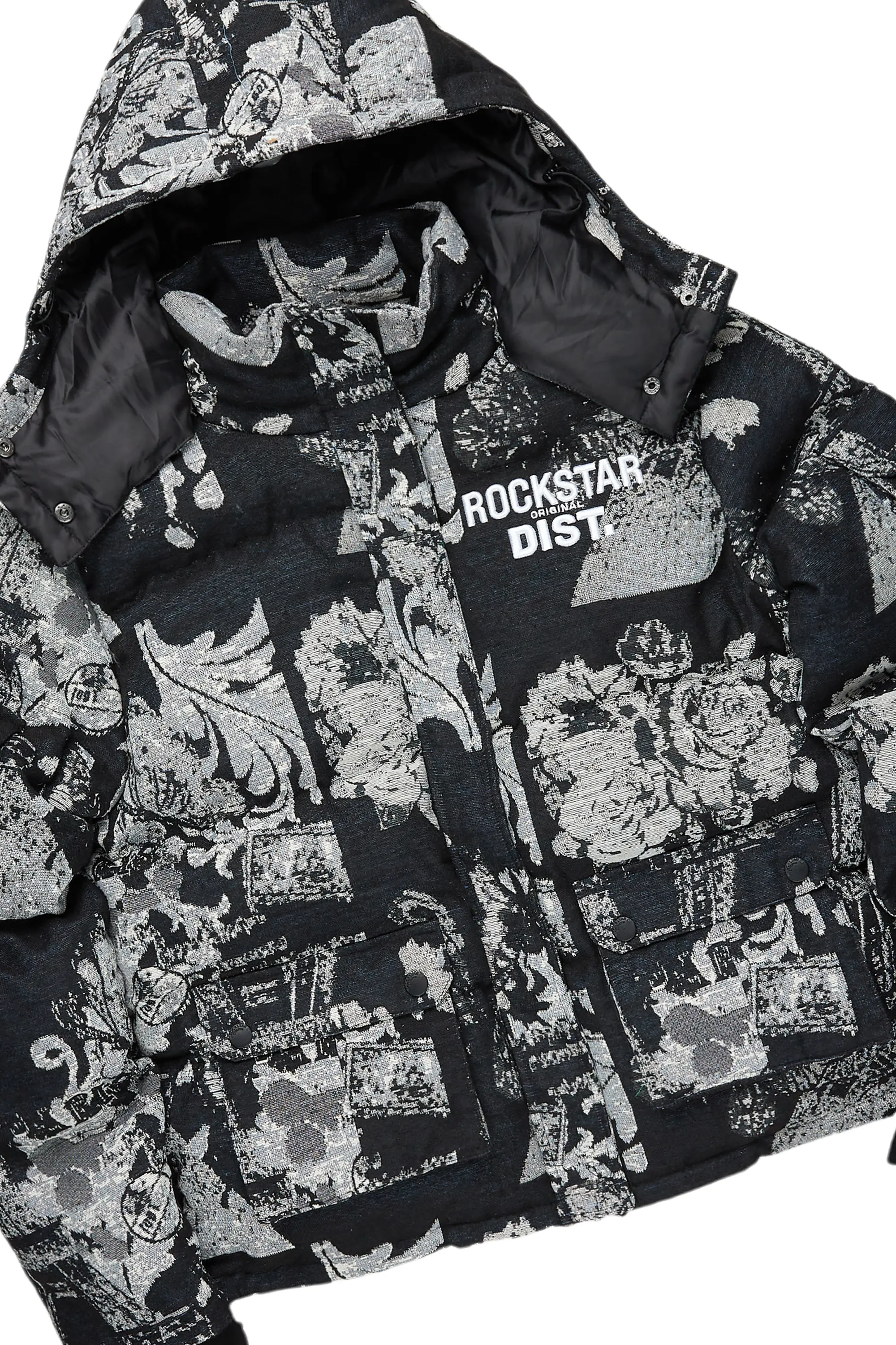 Lamont Black Puffer & Lamont Tapestry Jean Bundle - Image 7