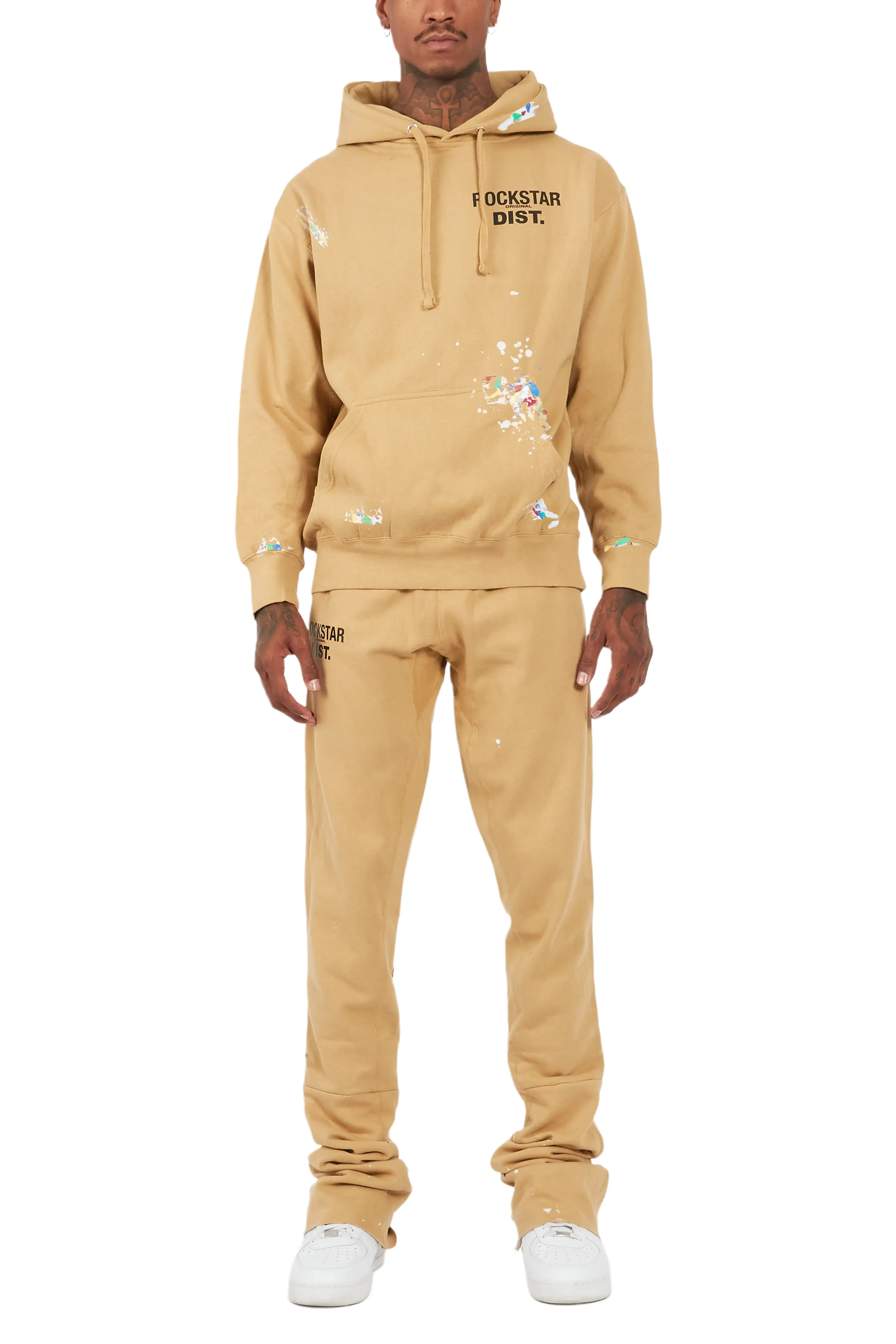 Rockstar Art Dist. Beige Super Stacked Track Set - Image 3