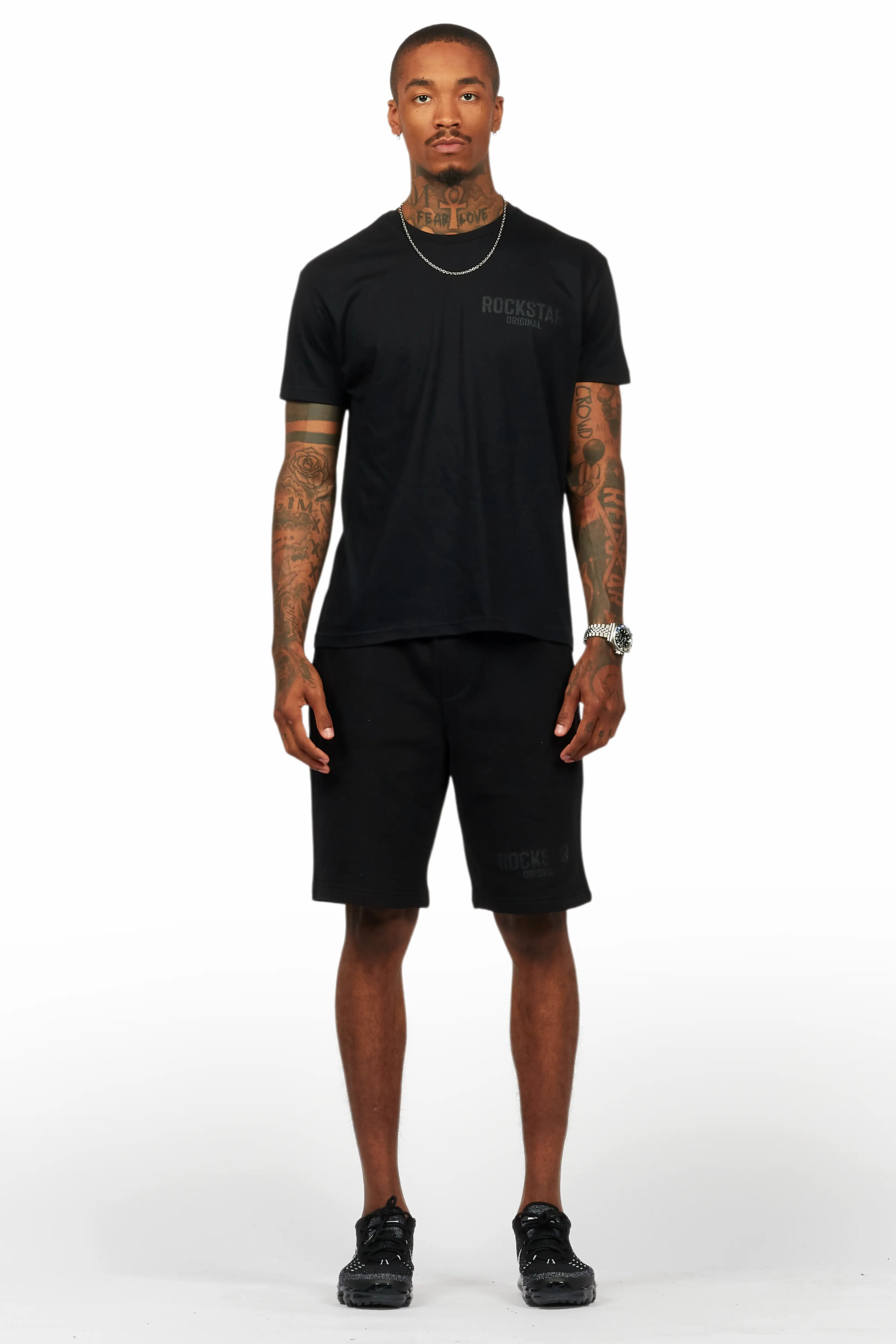 Sana Black Short Set - Image 2