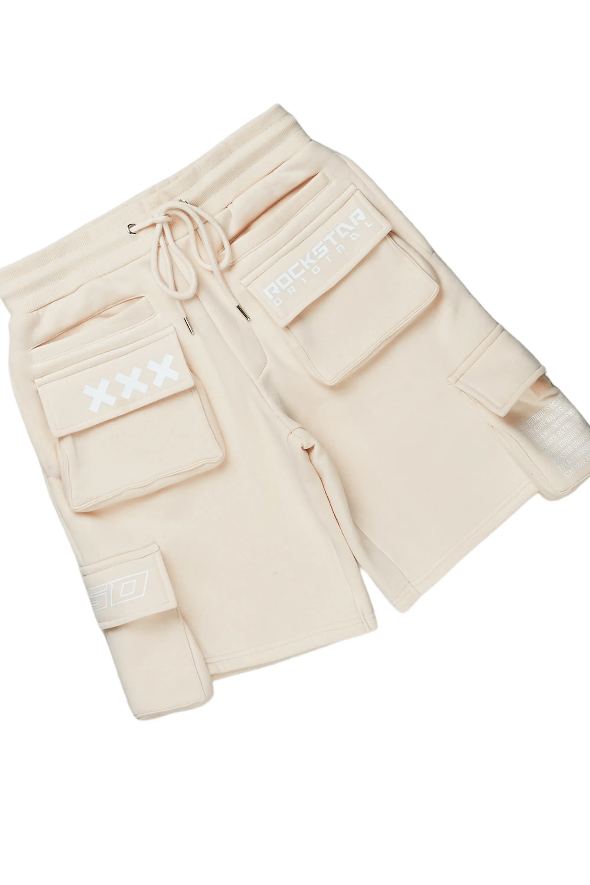 Jash White/Beige Short Set - Image 7