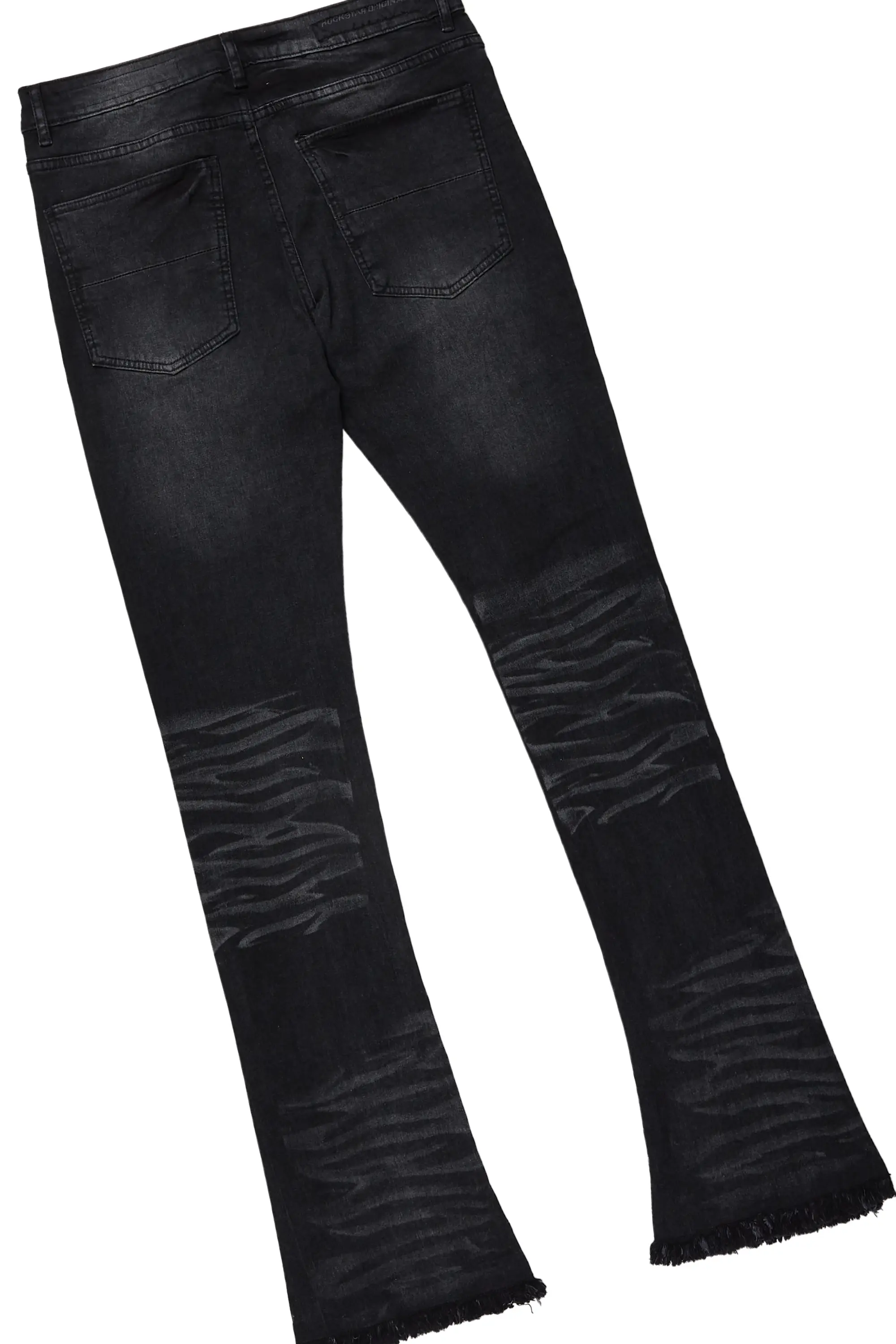 Brookwood Black T-Shirt/Stacked Flare Jean Set - Image 5