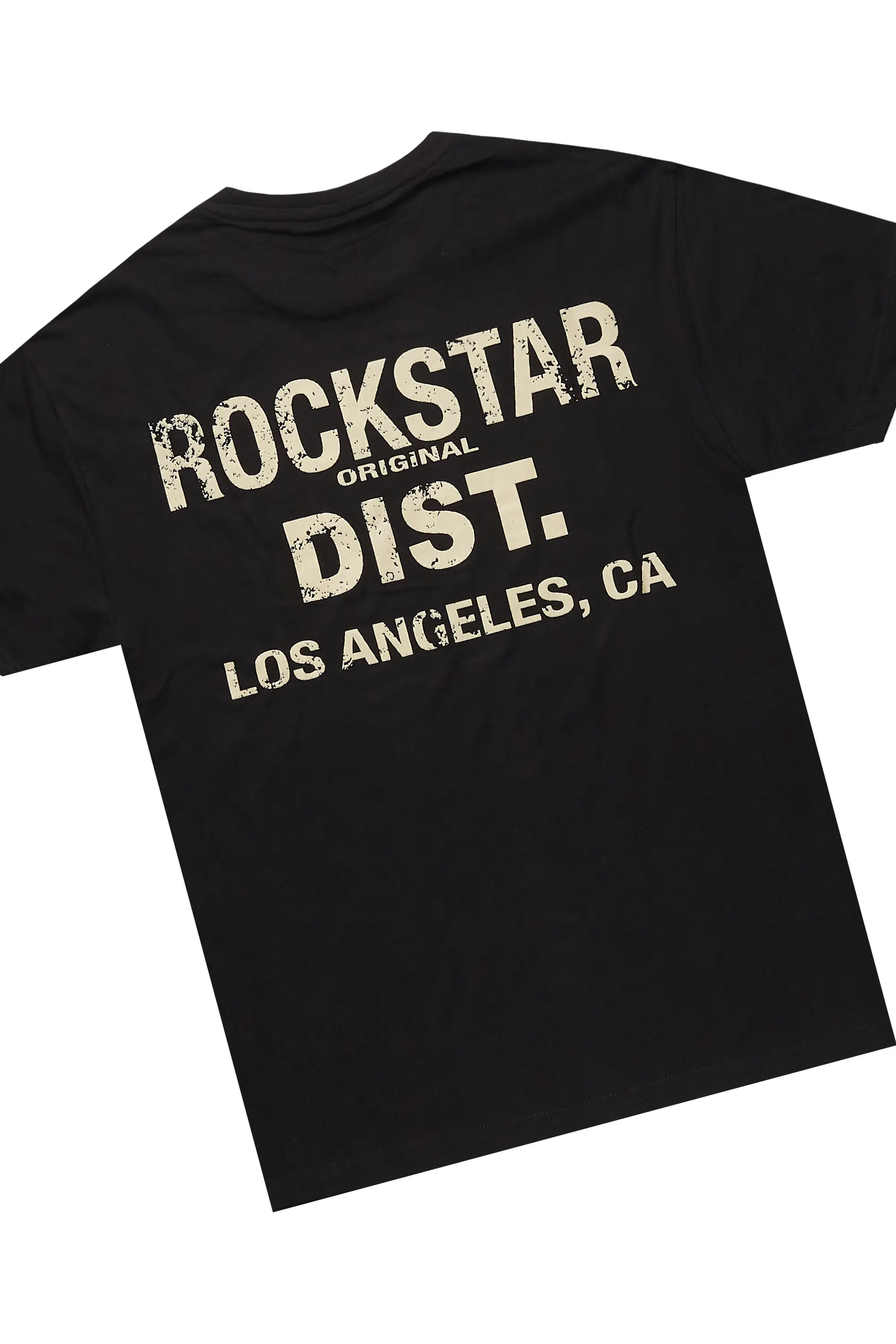 Lake Black/Beige T-Shirt/Dag Stacked Flare Jean Set - Image 9