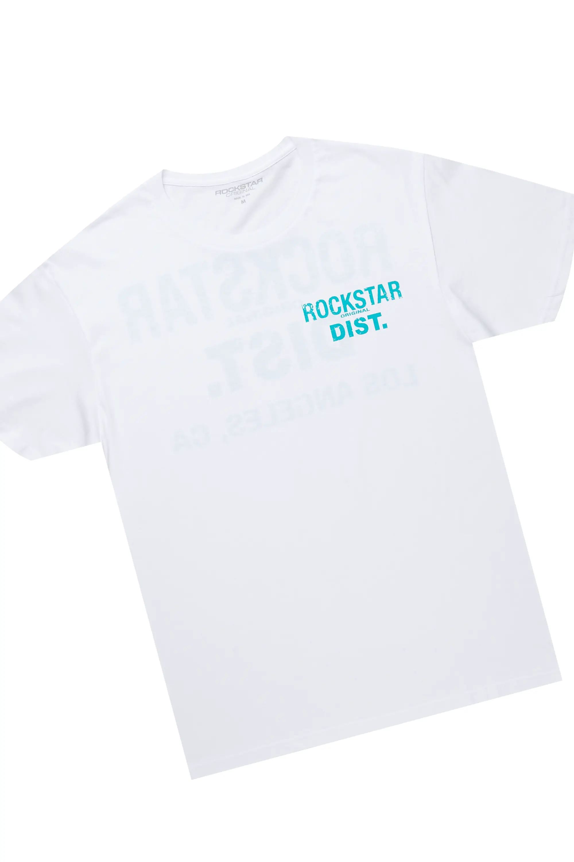 Lake White/Aqua T-Shirt/Tapestry Short Set - Image 7