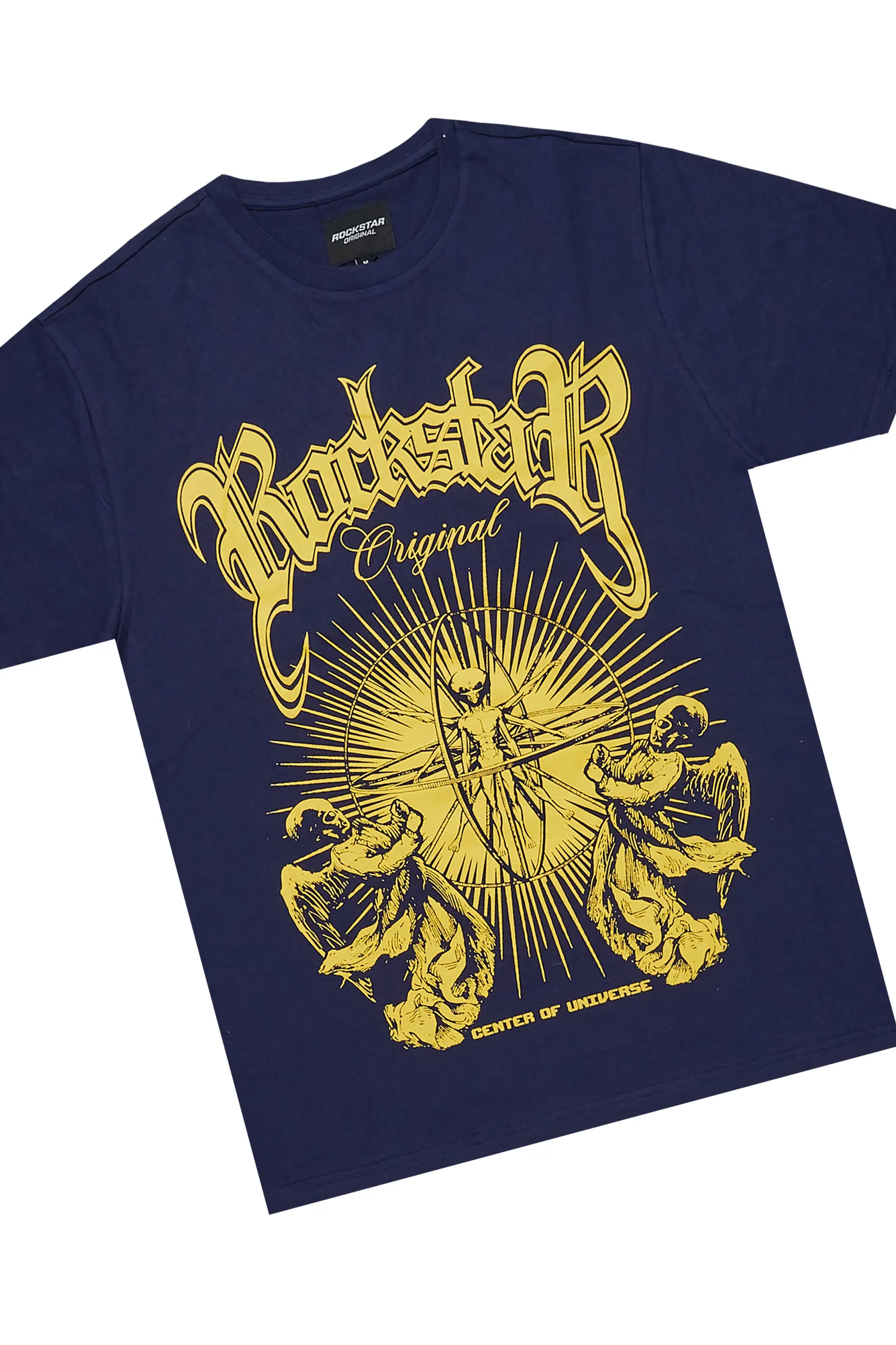 Yarden Navy T-Shirt/Short Set - Image 8