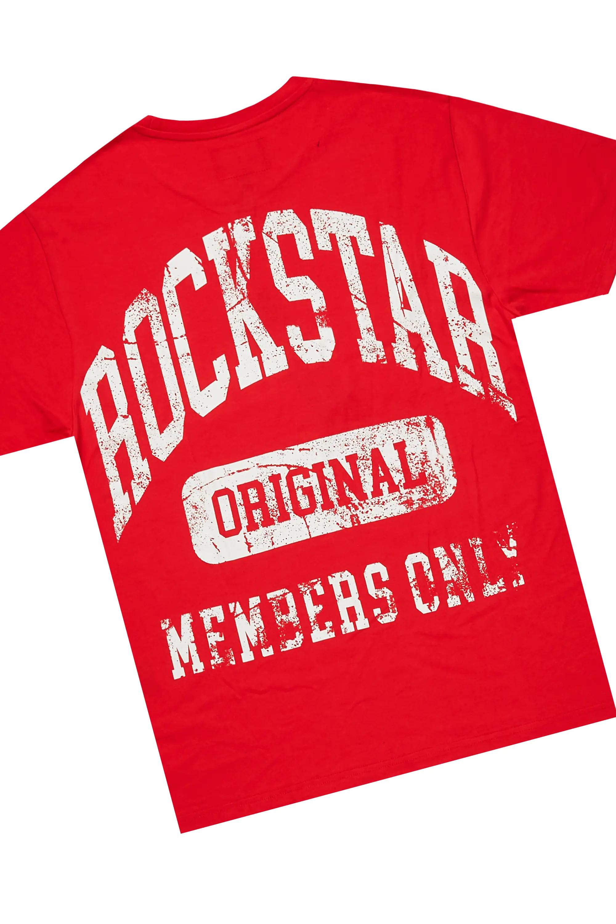 Members Red T-Shirt/Short Set - Image 9