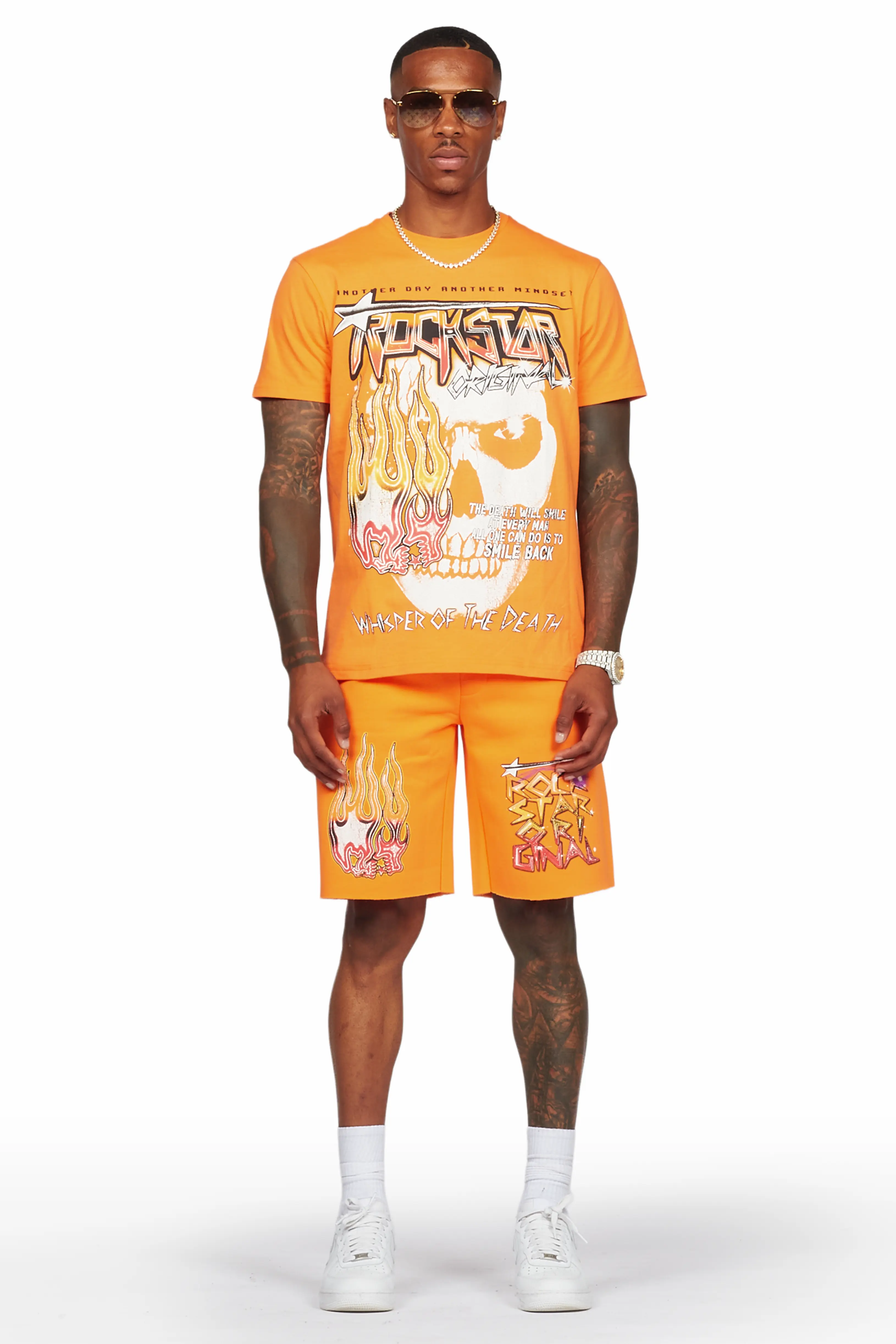 Krog Orange T-Shirt/Short Set - Image 3