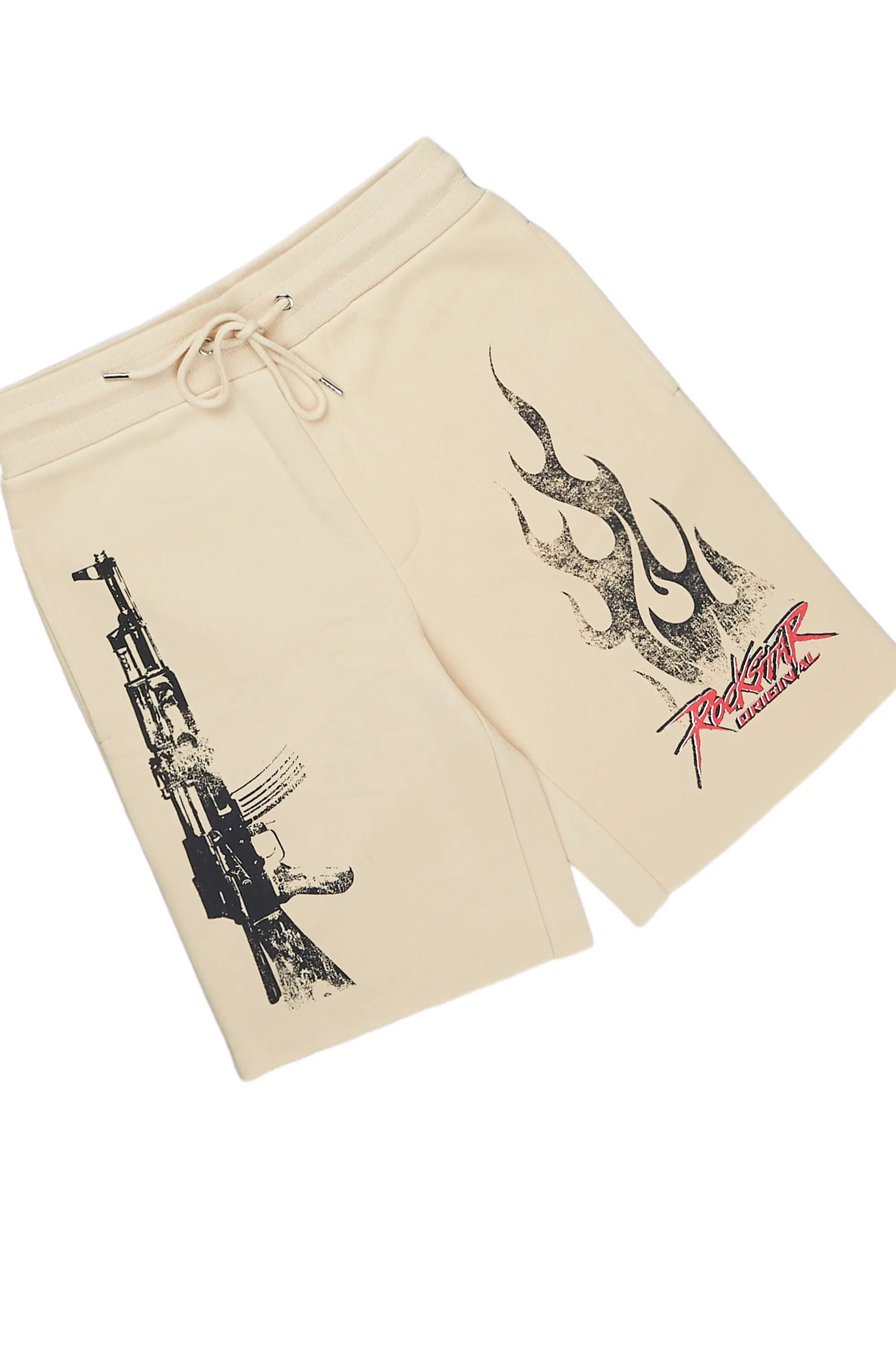 Turquil Beige T-Shirt/Short Set - Image 10