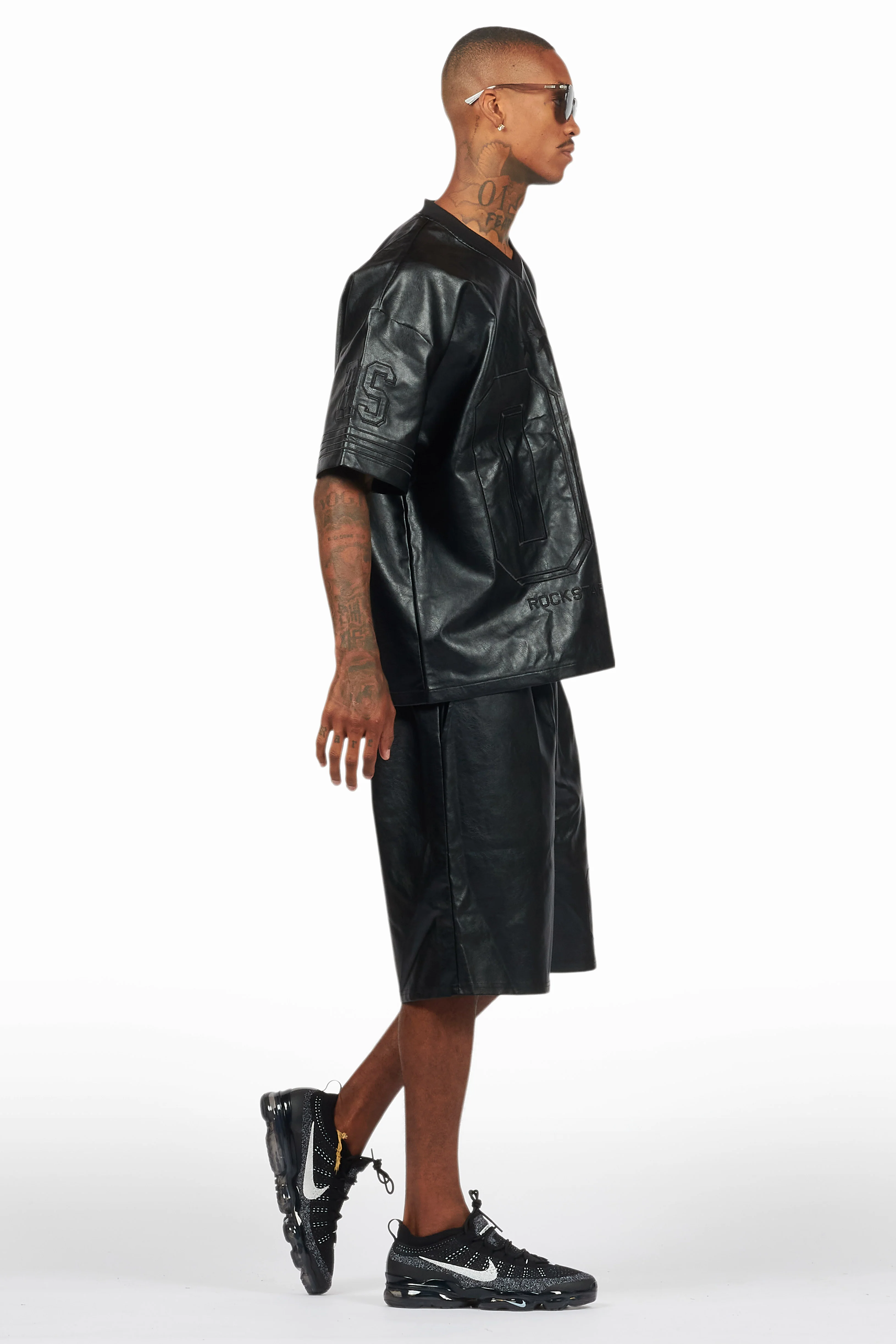 Antosha Black T-Shirt/Short Set - Image 5