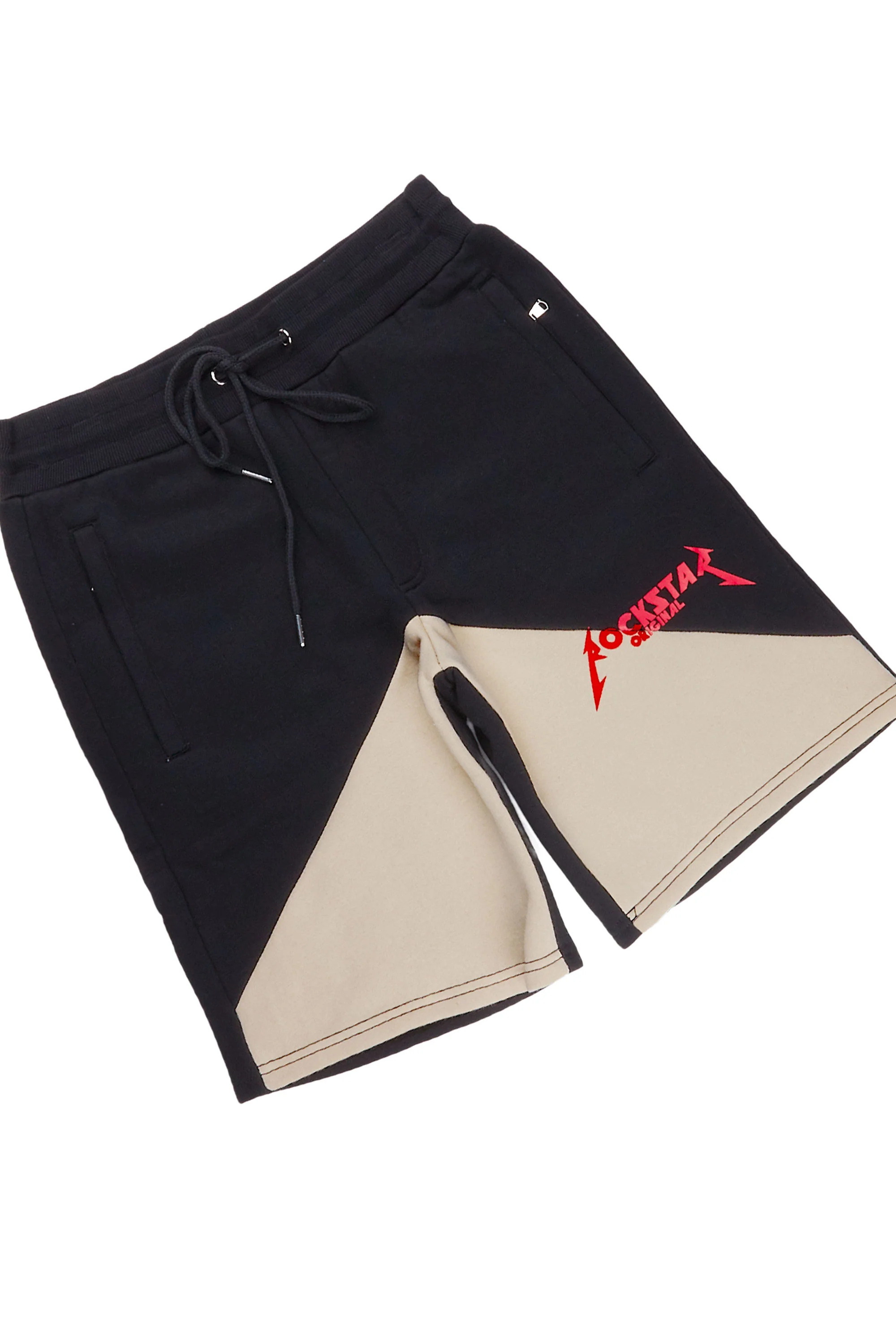 Scottie Black/Beige Short Set - Image 4
