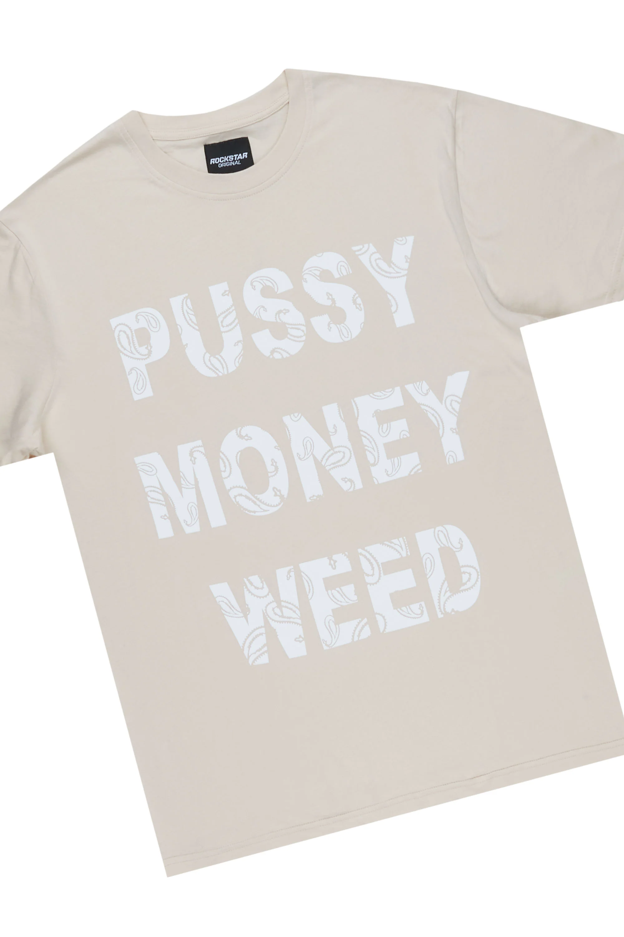Travex Beige T-Shirt Short Set - Image 2