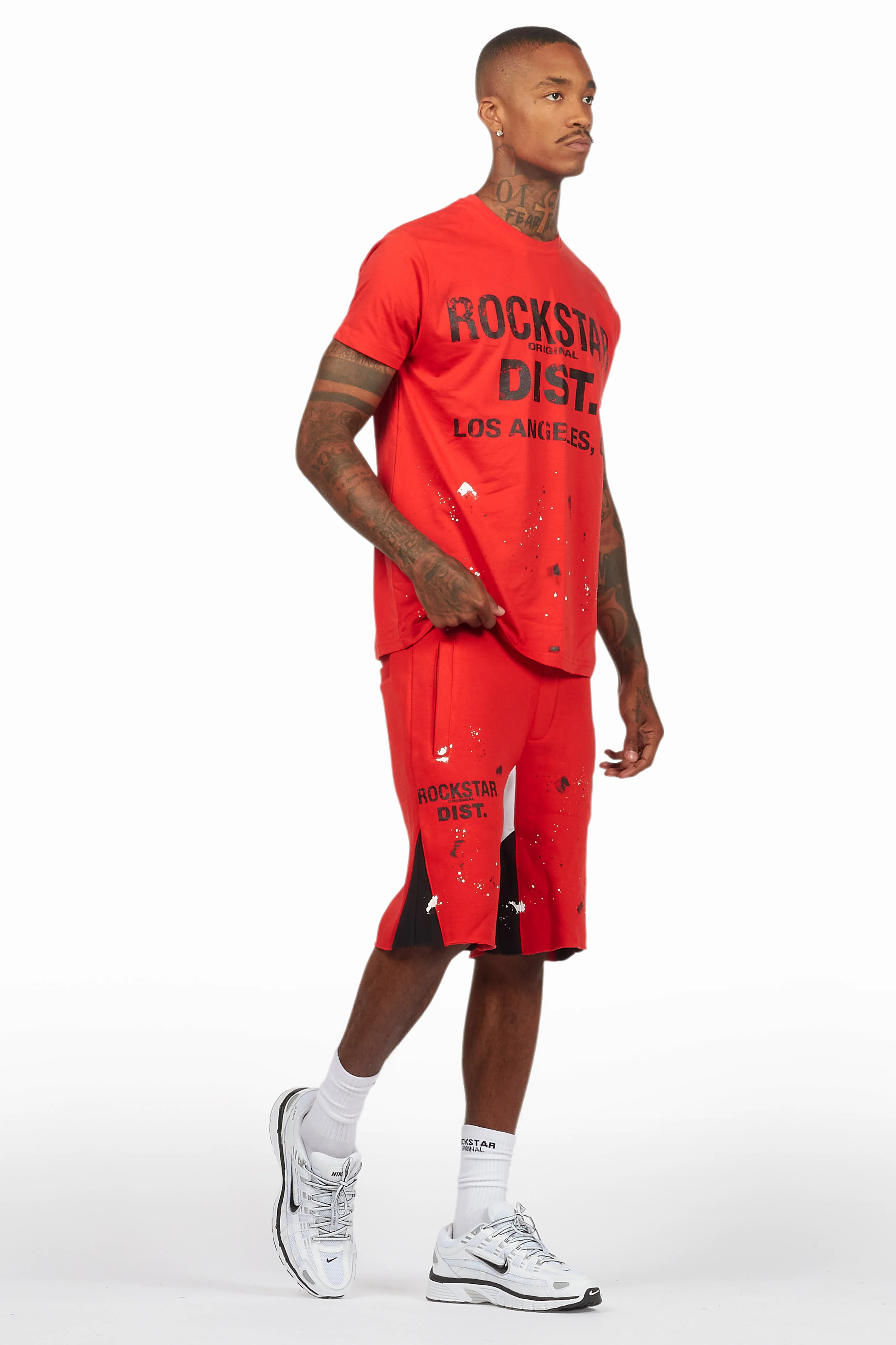 Scottie Red Painter T-Shirt/Short Set - Image 6